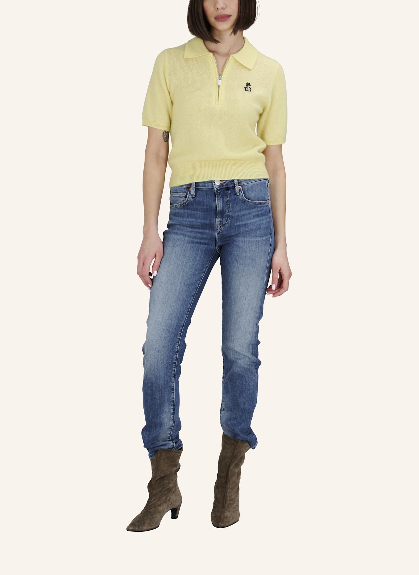 TRUE RELIGION Jeans PIPER: HELLBLAU/ HELLGRAU