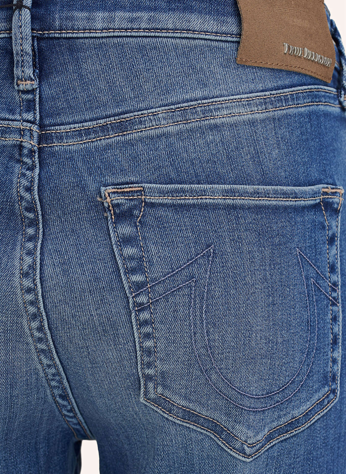 TRUE RELIGION Jeans PIPER: HELLBLAU/ HELLGRAU
