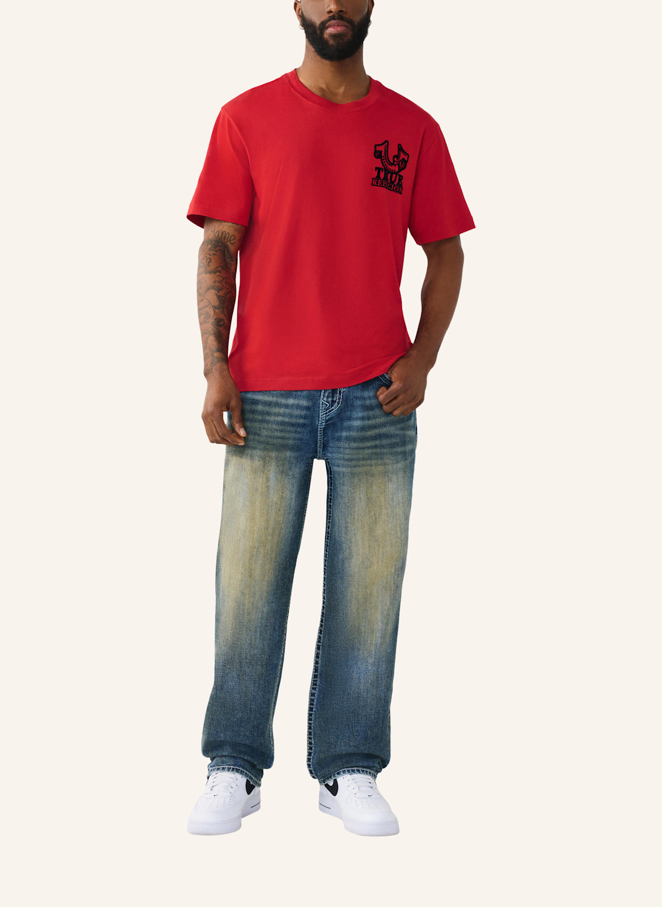 TRUE RELIGION Jeans BOBBY BIG T: BLAU