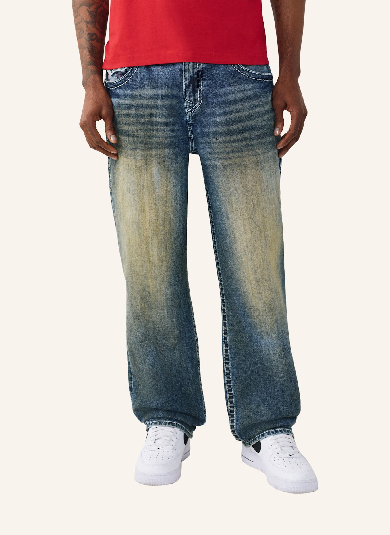 TRUE RELIGION Jeans BOBBY BIG T: BLAU