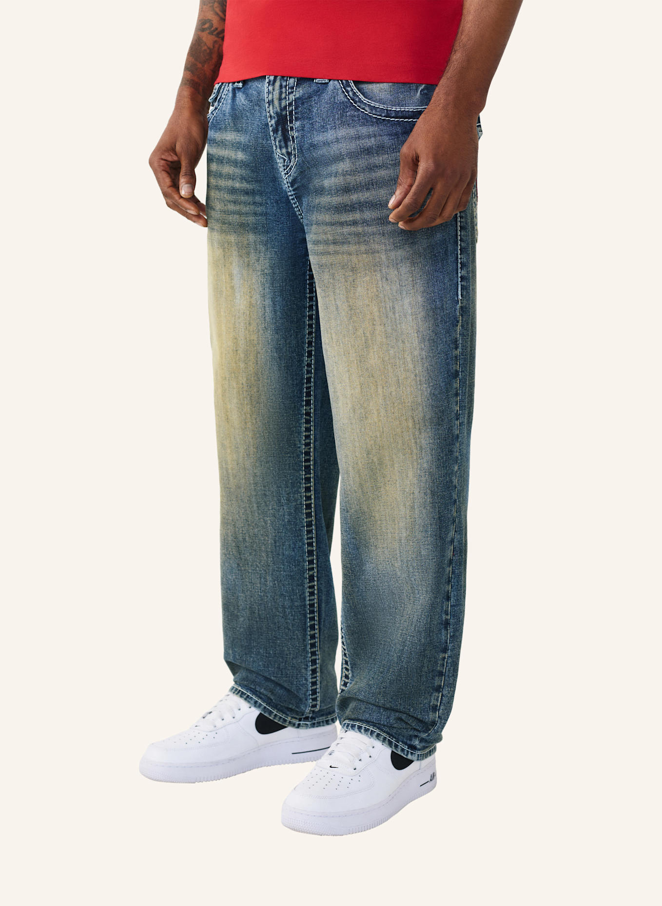 TRUE RELIGION Jeans BOBBY BIG T: BLAU