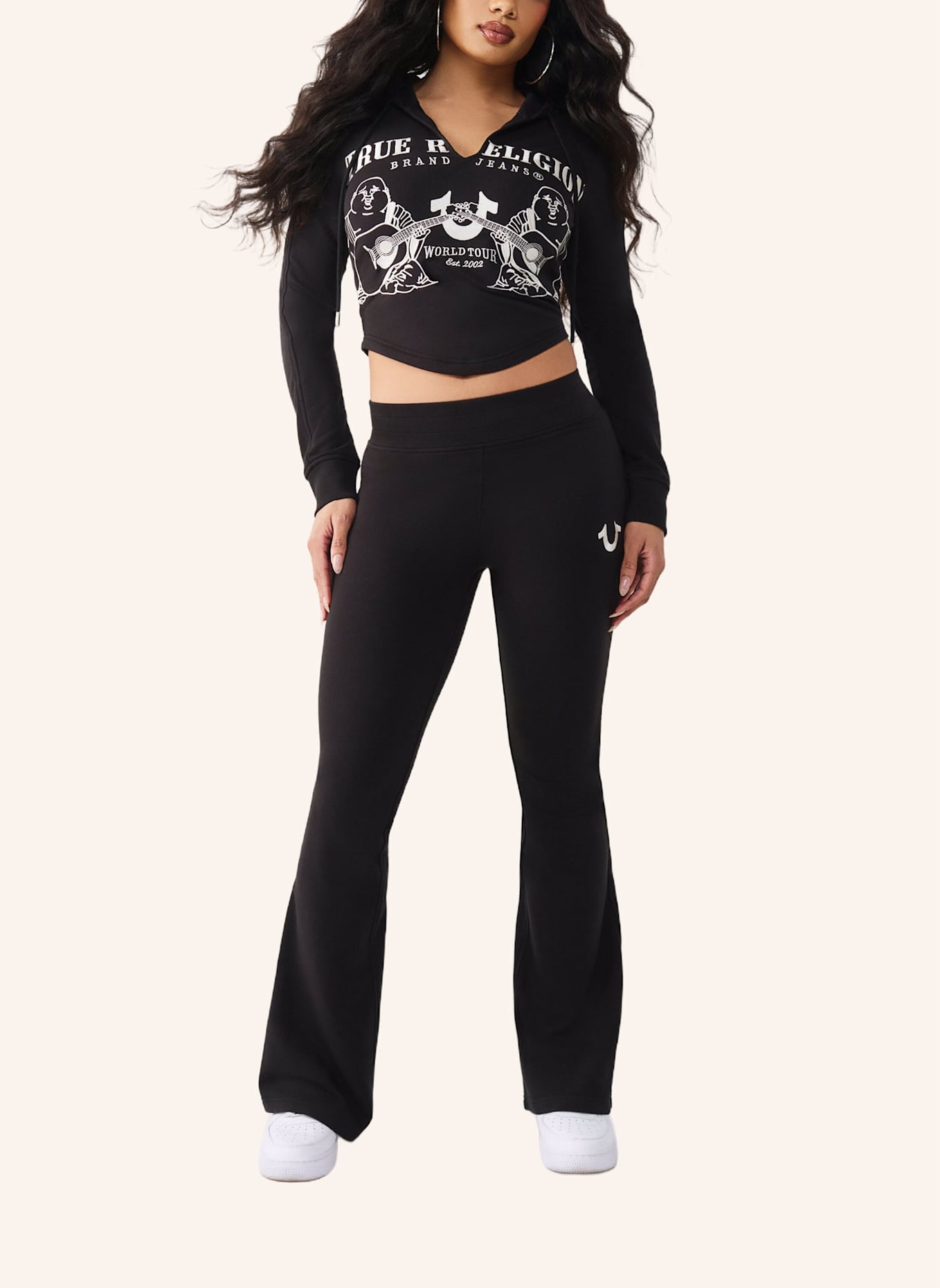 TRUE RELIGION Sweatpant: SCHWARZ