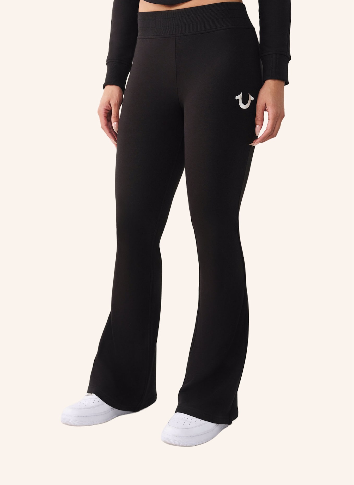 TRUE RELIGION Sweatpant: SCHWARZ