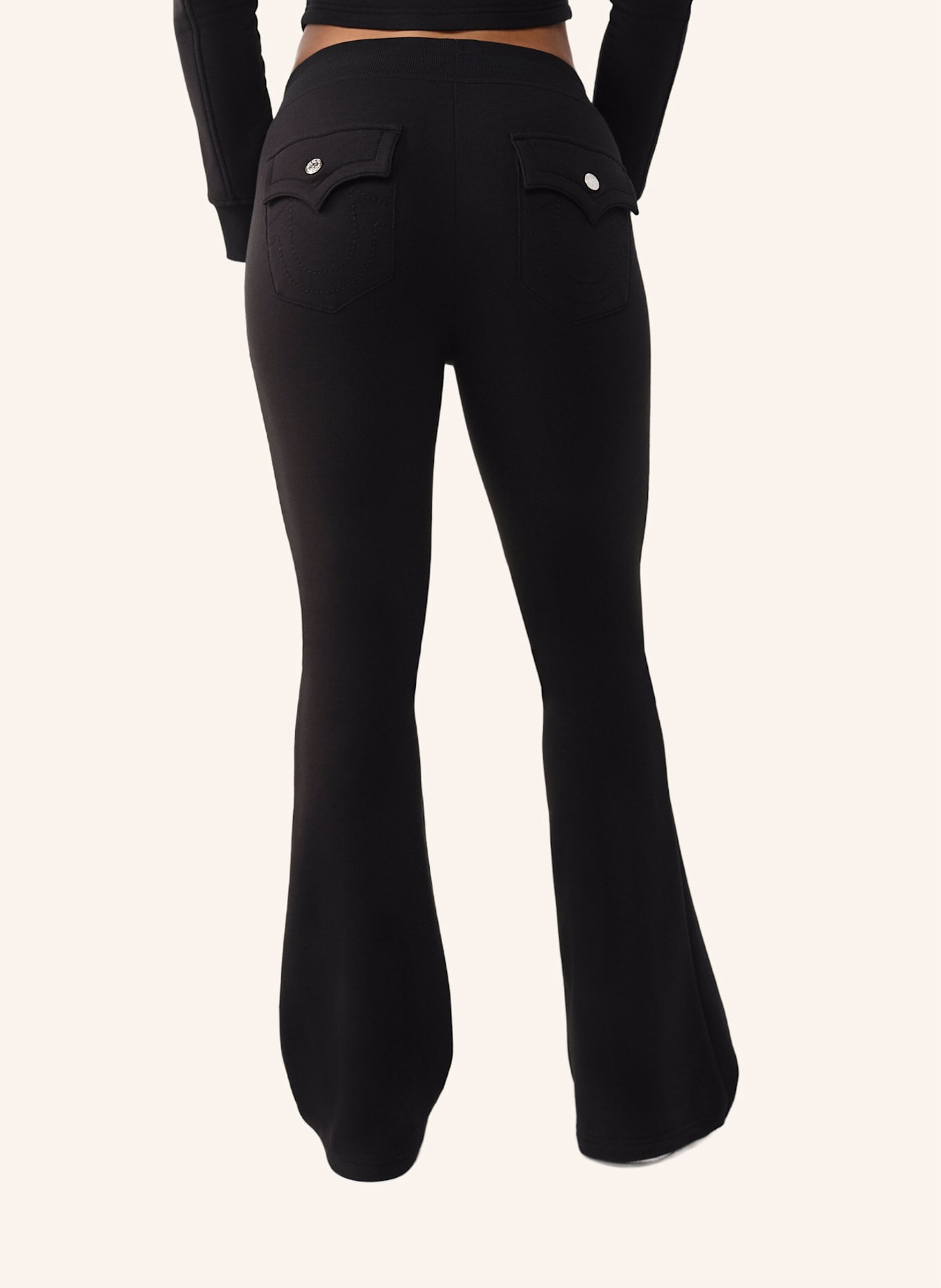 TRUE RELIGION Sweatpant: SCHWARZ