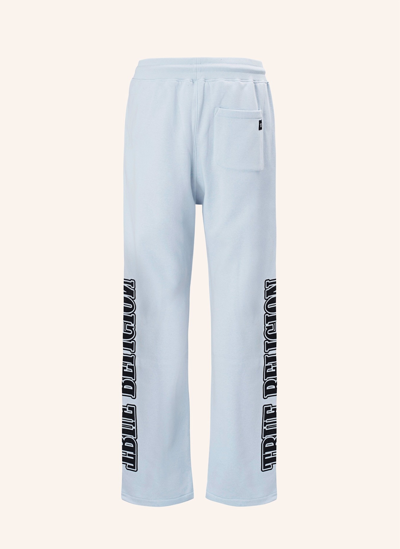 TRUE RELIGION Sweatpant LOGO: BEIGE