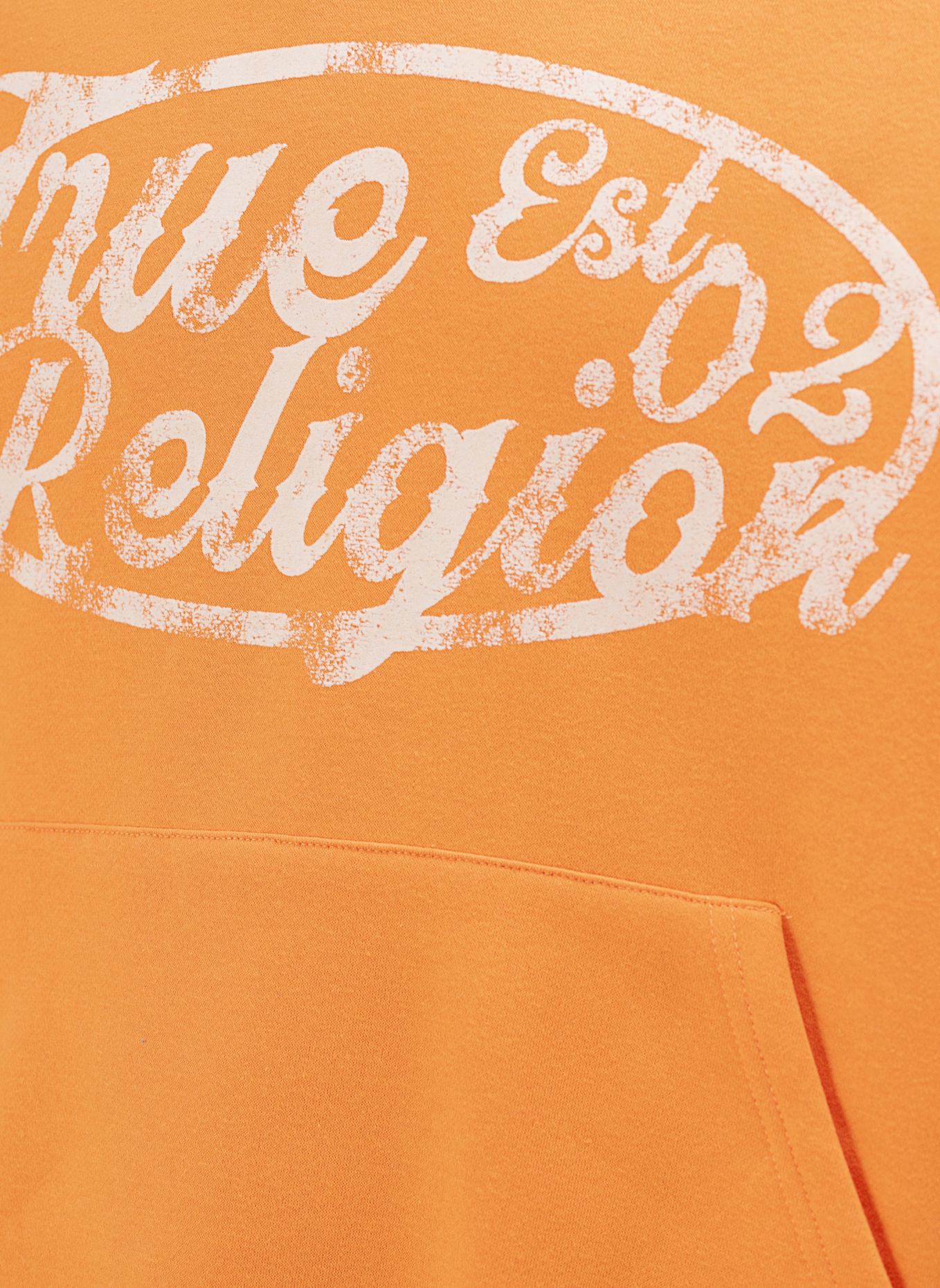 TRUE RELIGION Hoodie PATCH: ORANGE