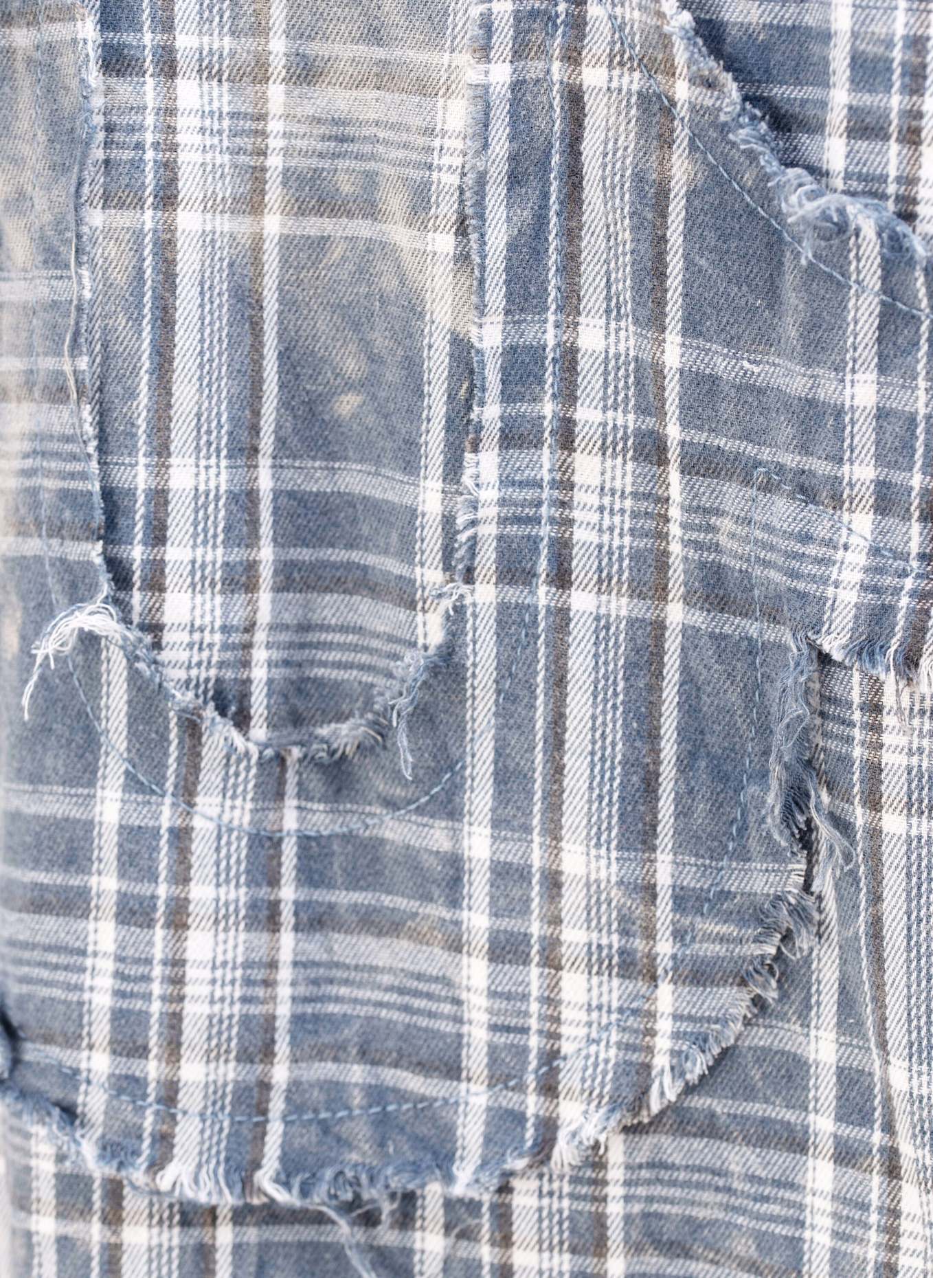 TRUE RELIGION Flannellhemd: BLAU