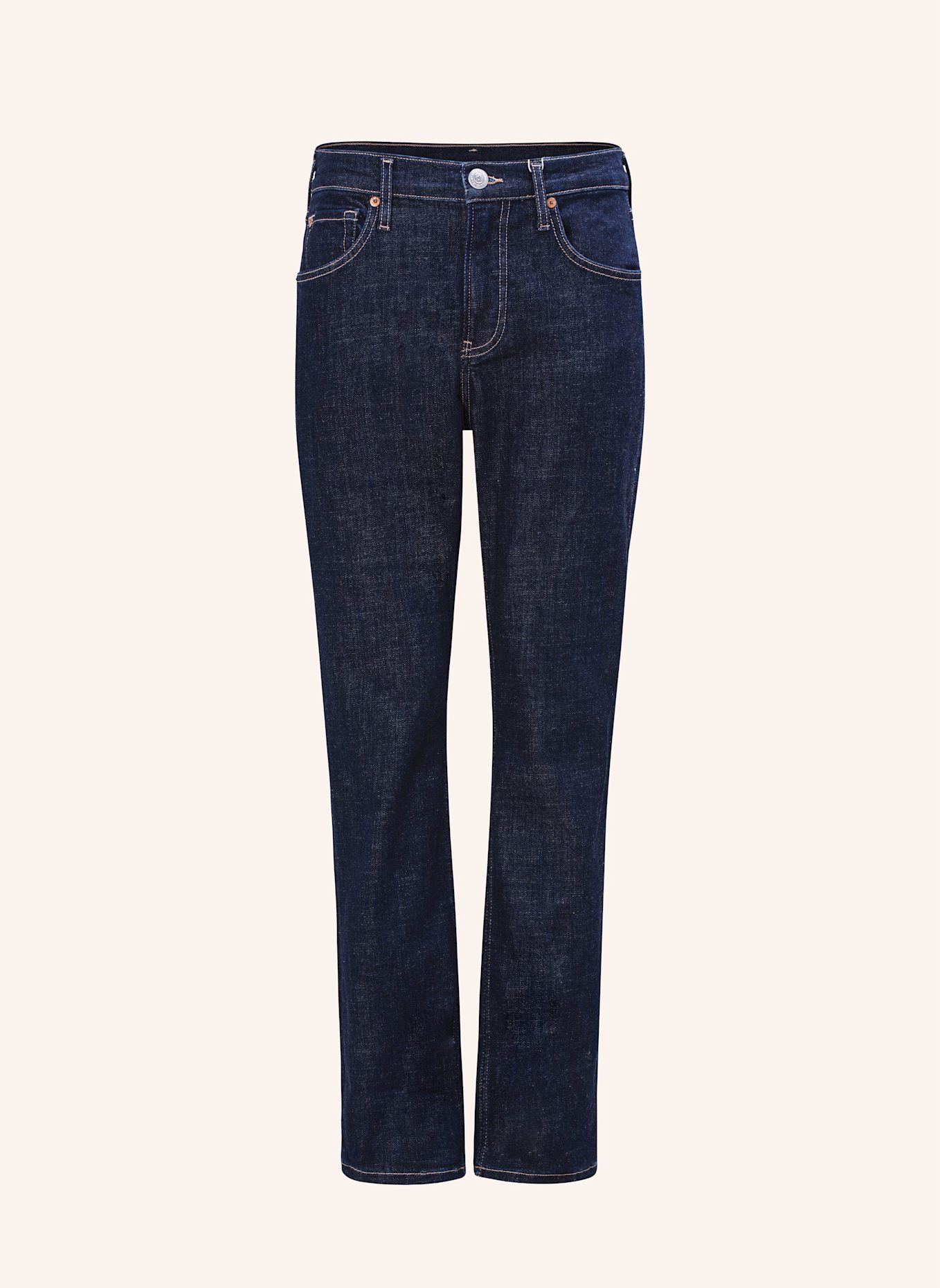 TRUE RELIGION Jeans KATE Straight: BLAUGRAU