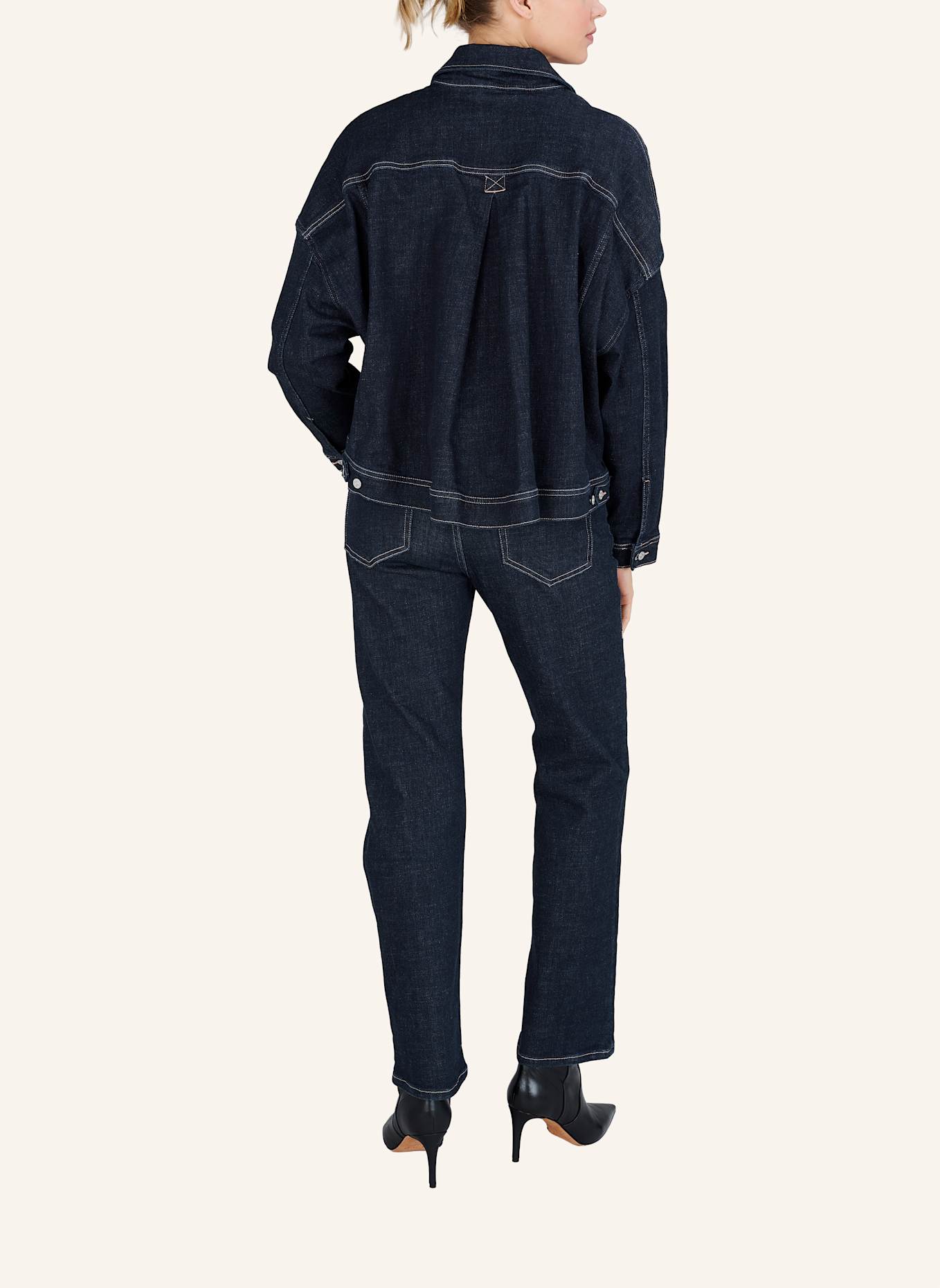 TRUE RELIGION Jeans KATE Straight: BLAUGRAU