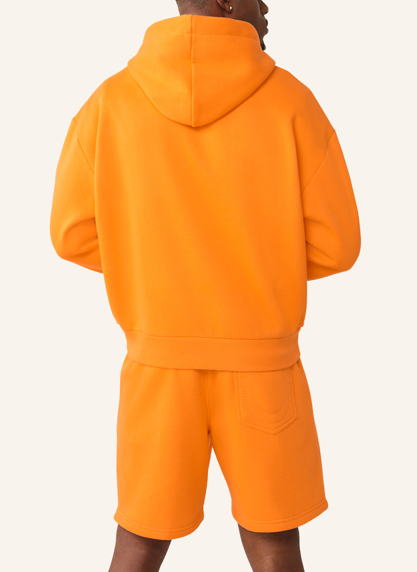 TRUE RELIGION Hoodie PATCH: BLAU