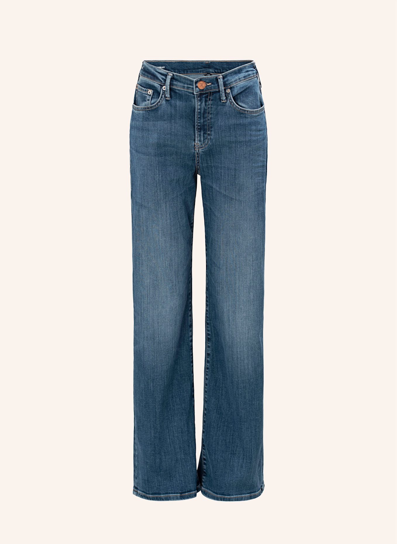 TRUE RELIGION Jeans SHIRLEY: BLAUGRAU/ DUNKELBLAU