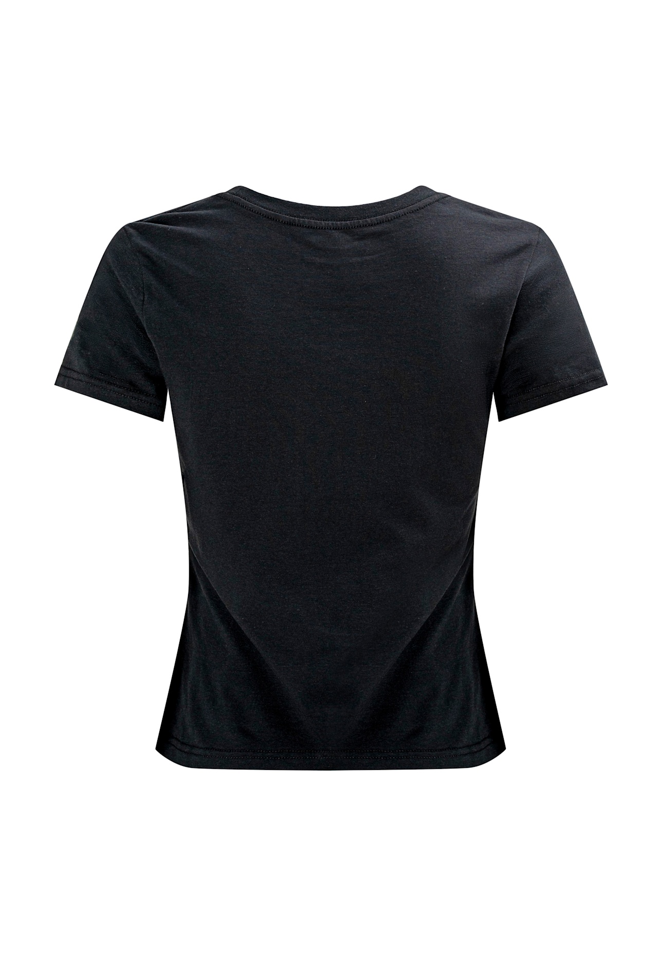 TRUE RELIGION T-Shirt CRYSTAL BUDDHA: SCHWARZ