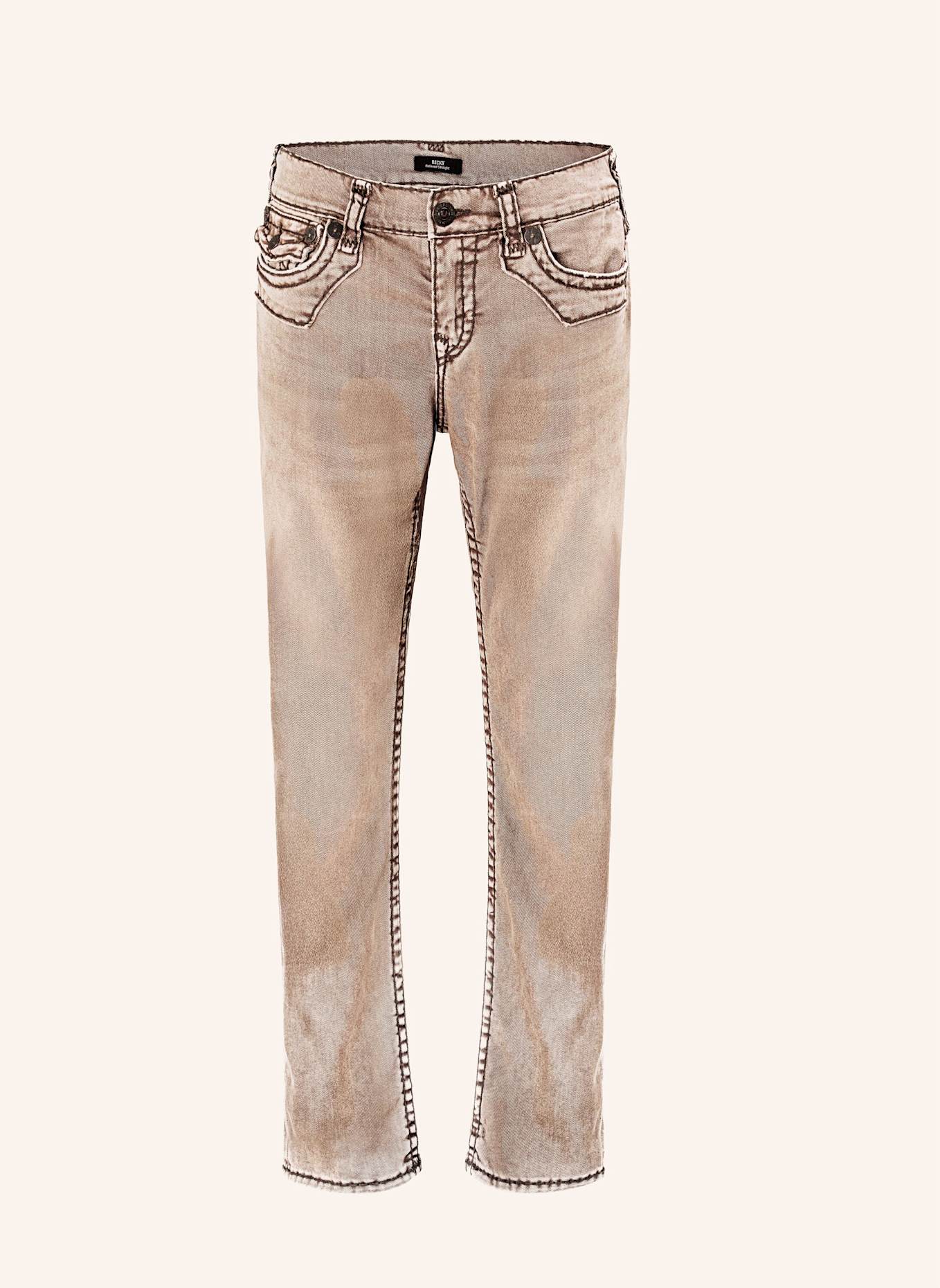 TRUE RELIGION Jeans RICKY Super T: BRAUN