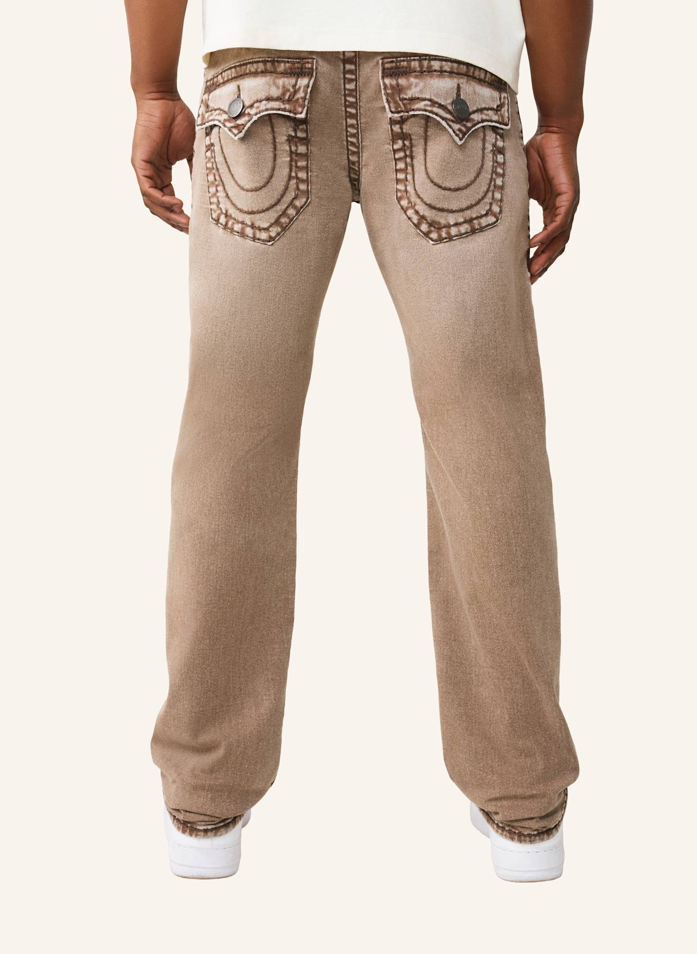 TRUE RELIGION Jeans RICKY Super T: BRAUN