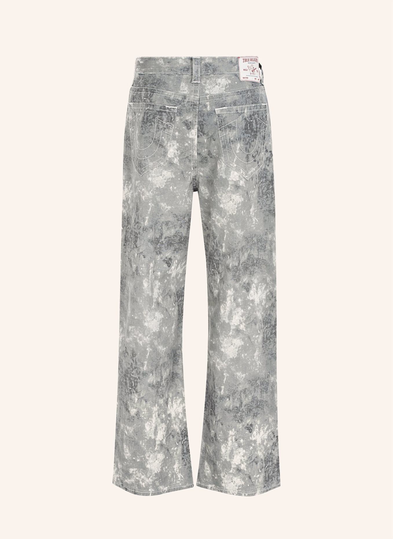 TRUE RELIGION Jeans VINNY Tie Dye Camo: GRAU