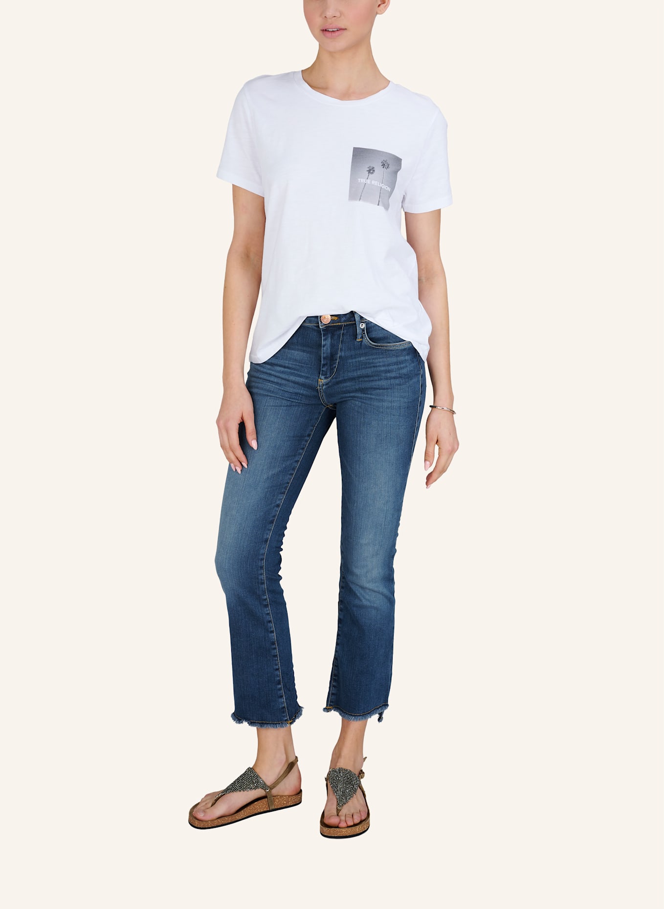TRUE RELIGION Jeans HALLE Kick Flare