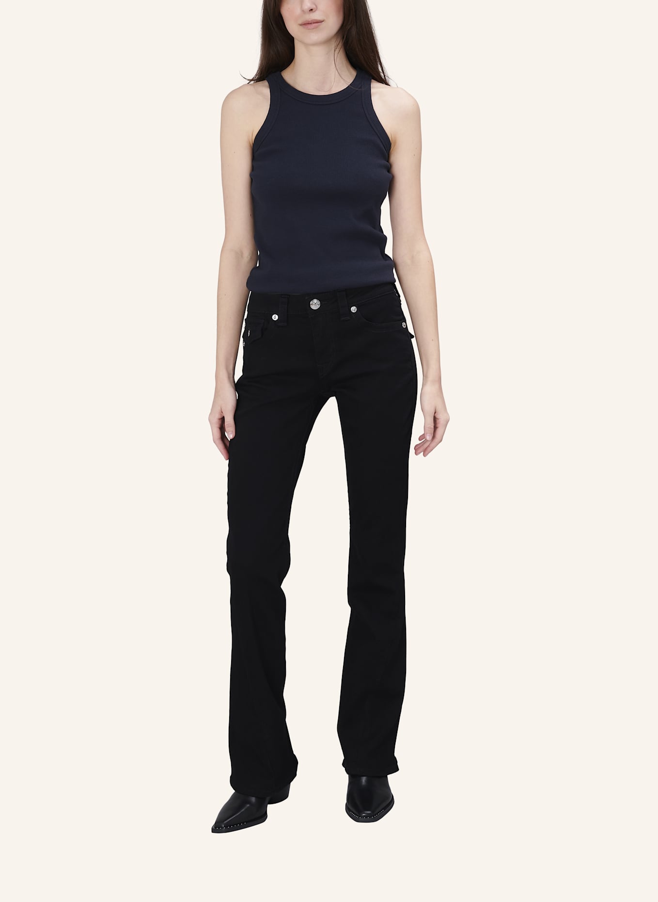 TRUE RELIGION Jeans JOEY: SCHWARZ