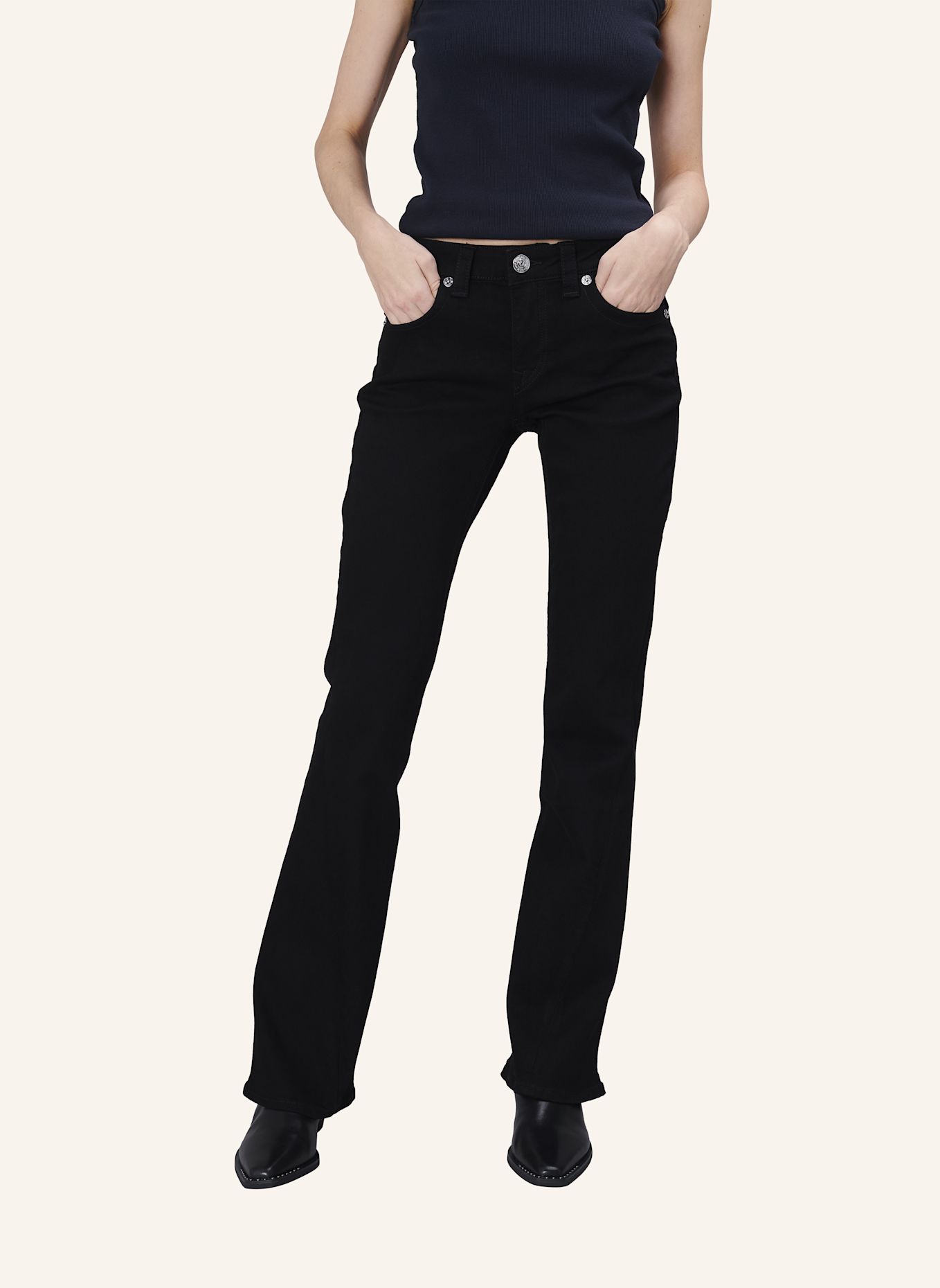 TRUE RELIGION Jeans JOEY: SCHWARZ