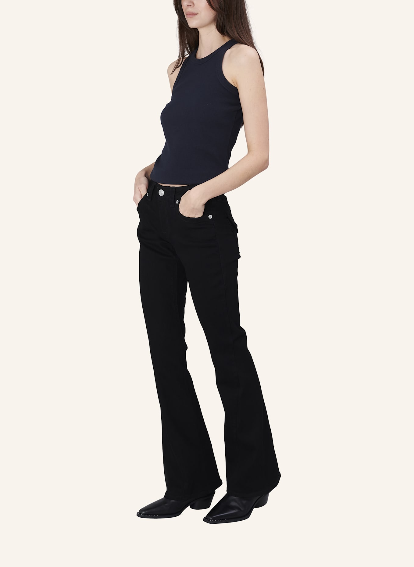 TRUE RELIGION Jeans JOEY: SCHWARZ