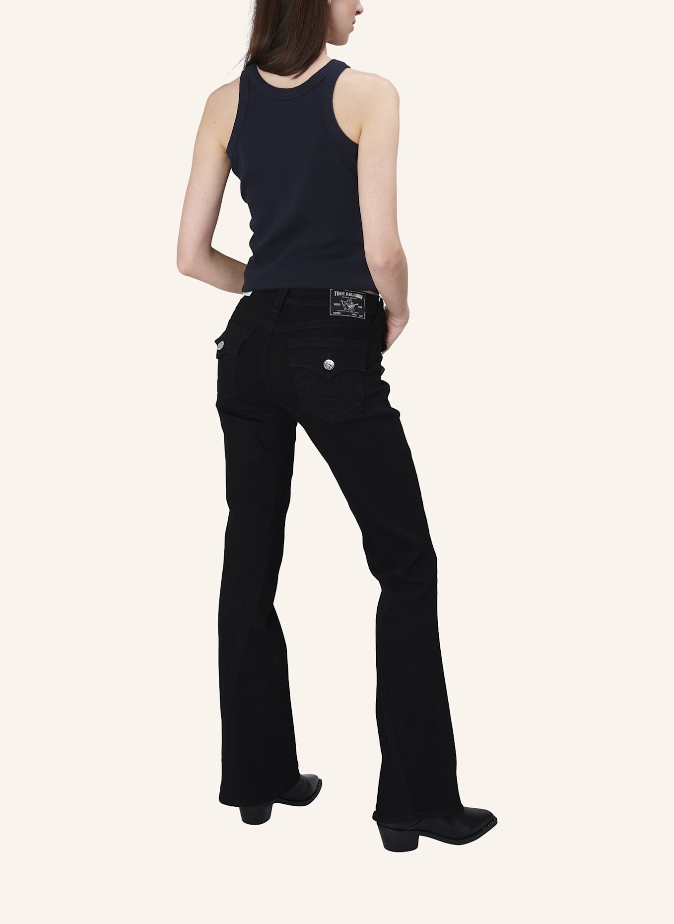 TRUE RELIGION Jeans JOEY: SCHWARZ