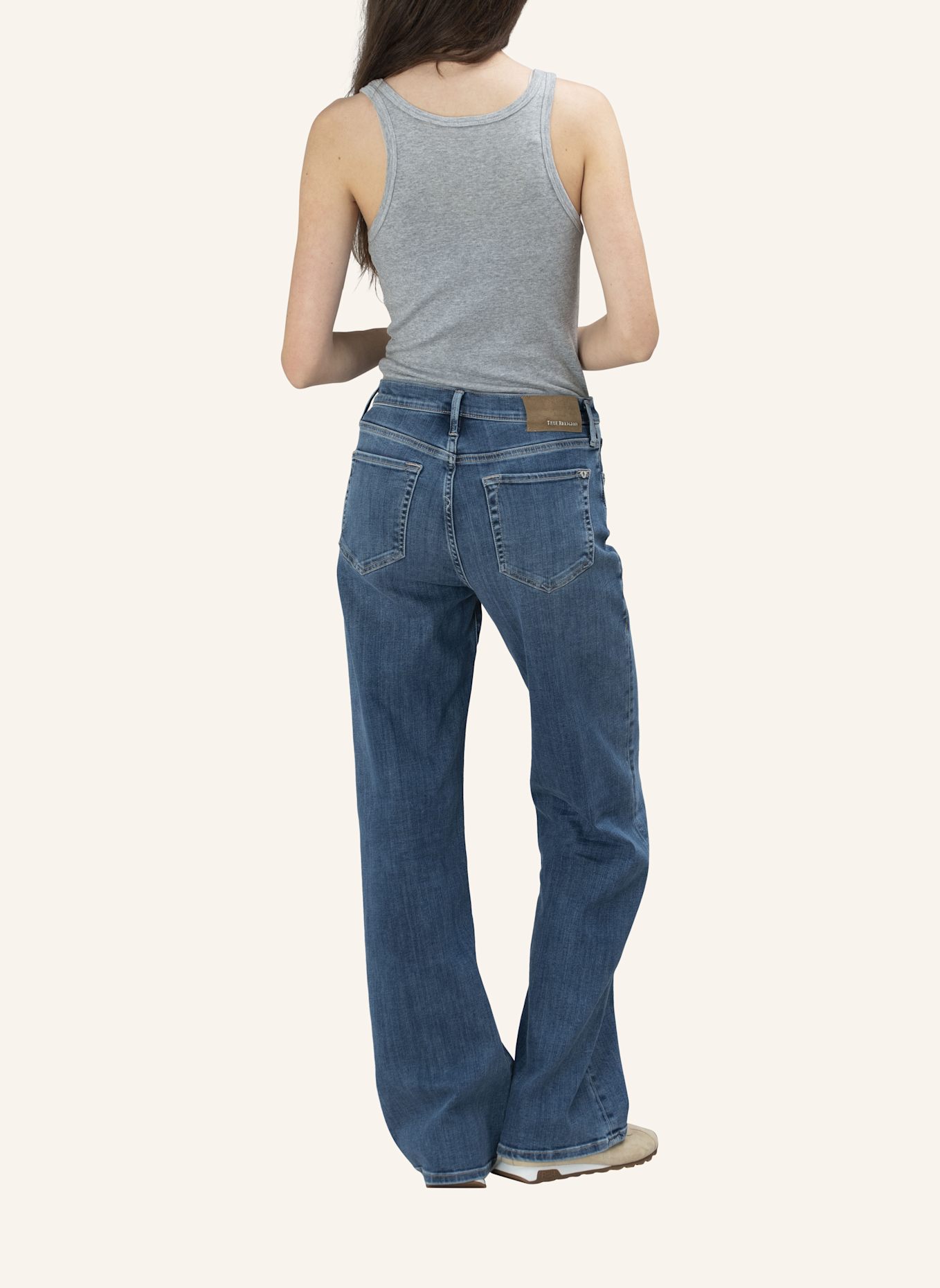 TRUE RELIGION Jeans SHIRLEY: BLAUGRAU/ DUNKELBLAU