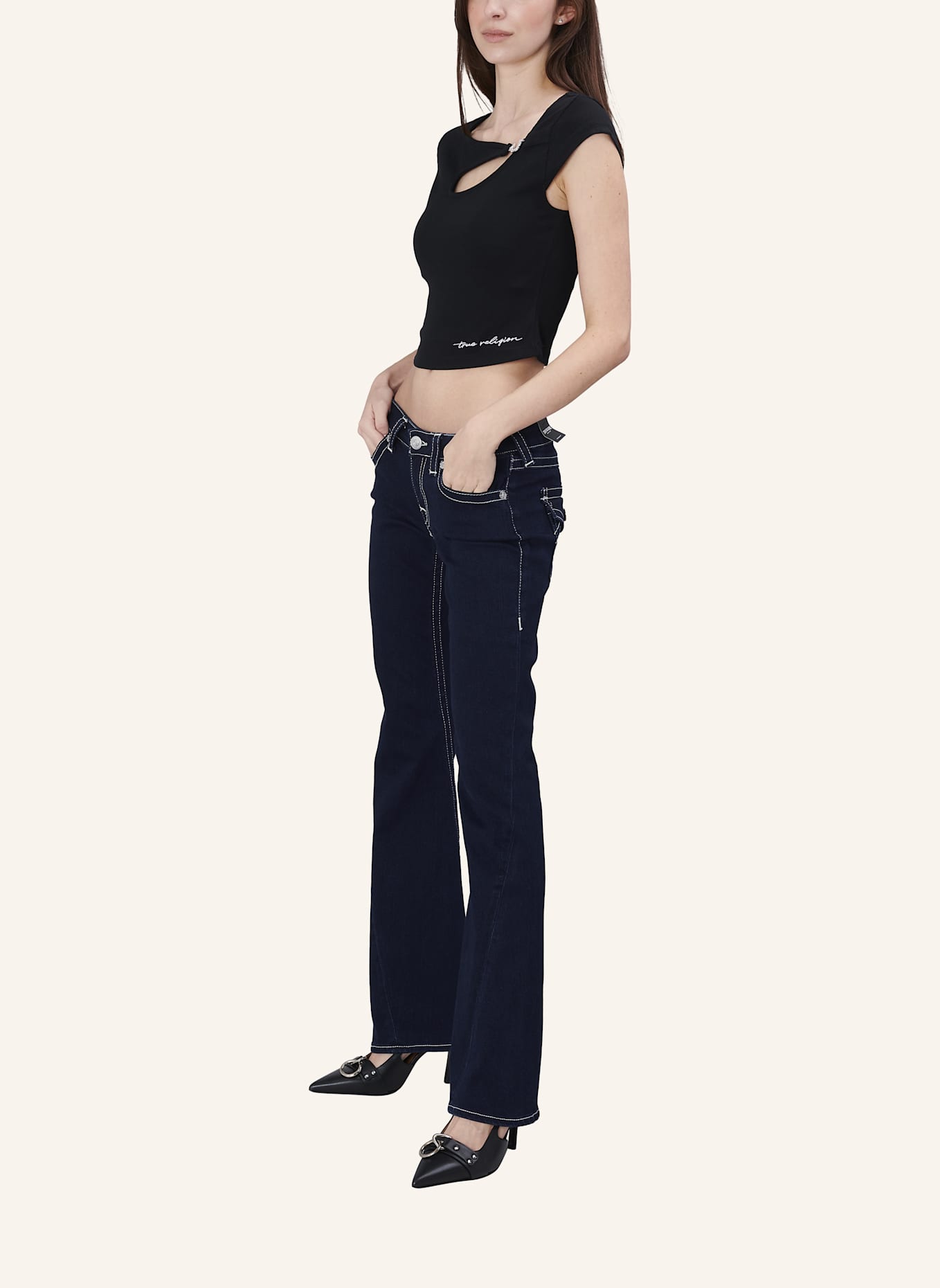 TRUE RELIGION Jeans Joey: BLAU