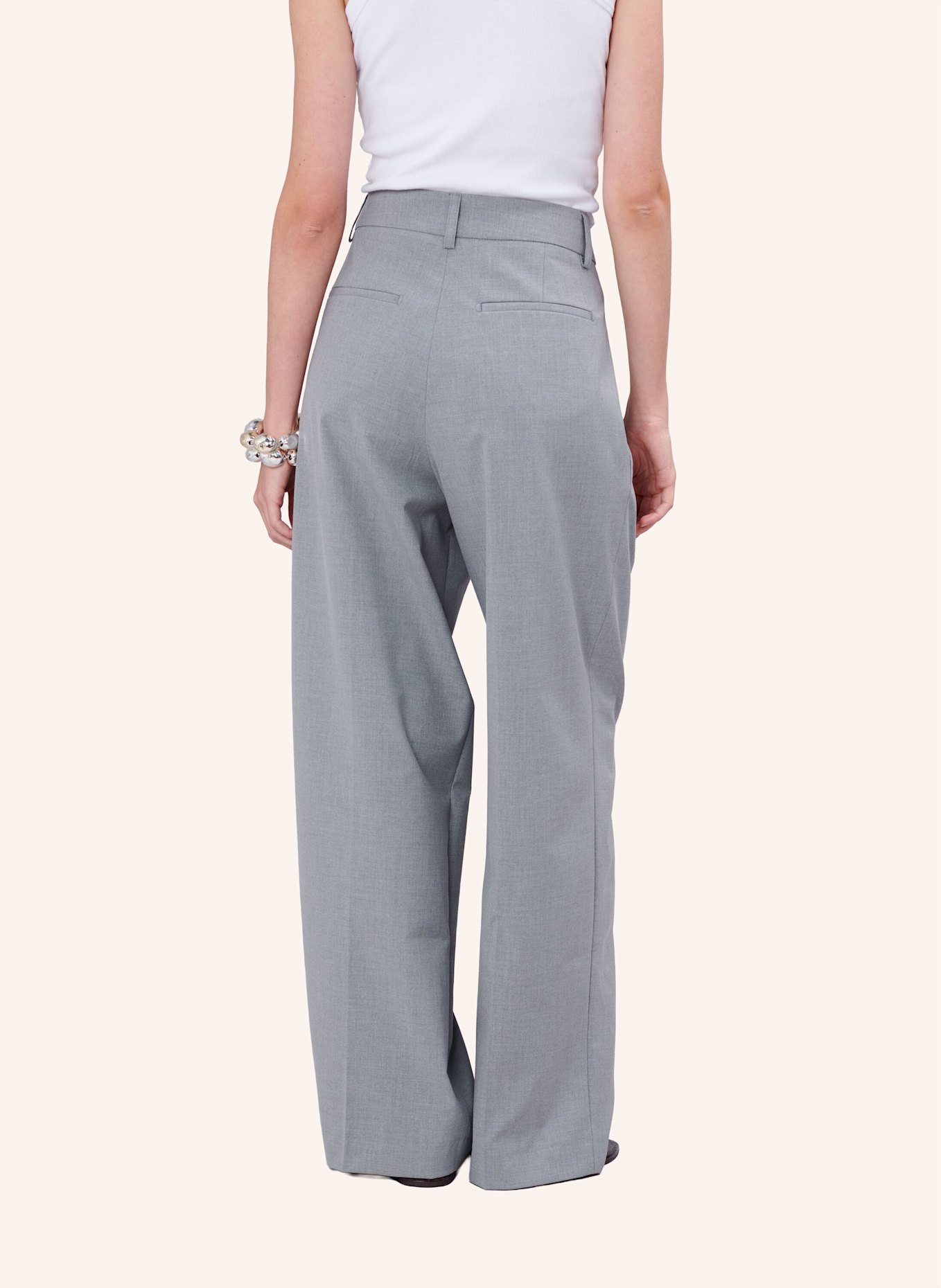 TRUE RELIGION Stoffhose JOSIE: GRAU