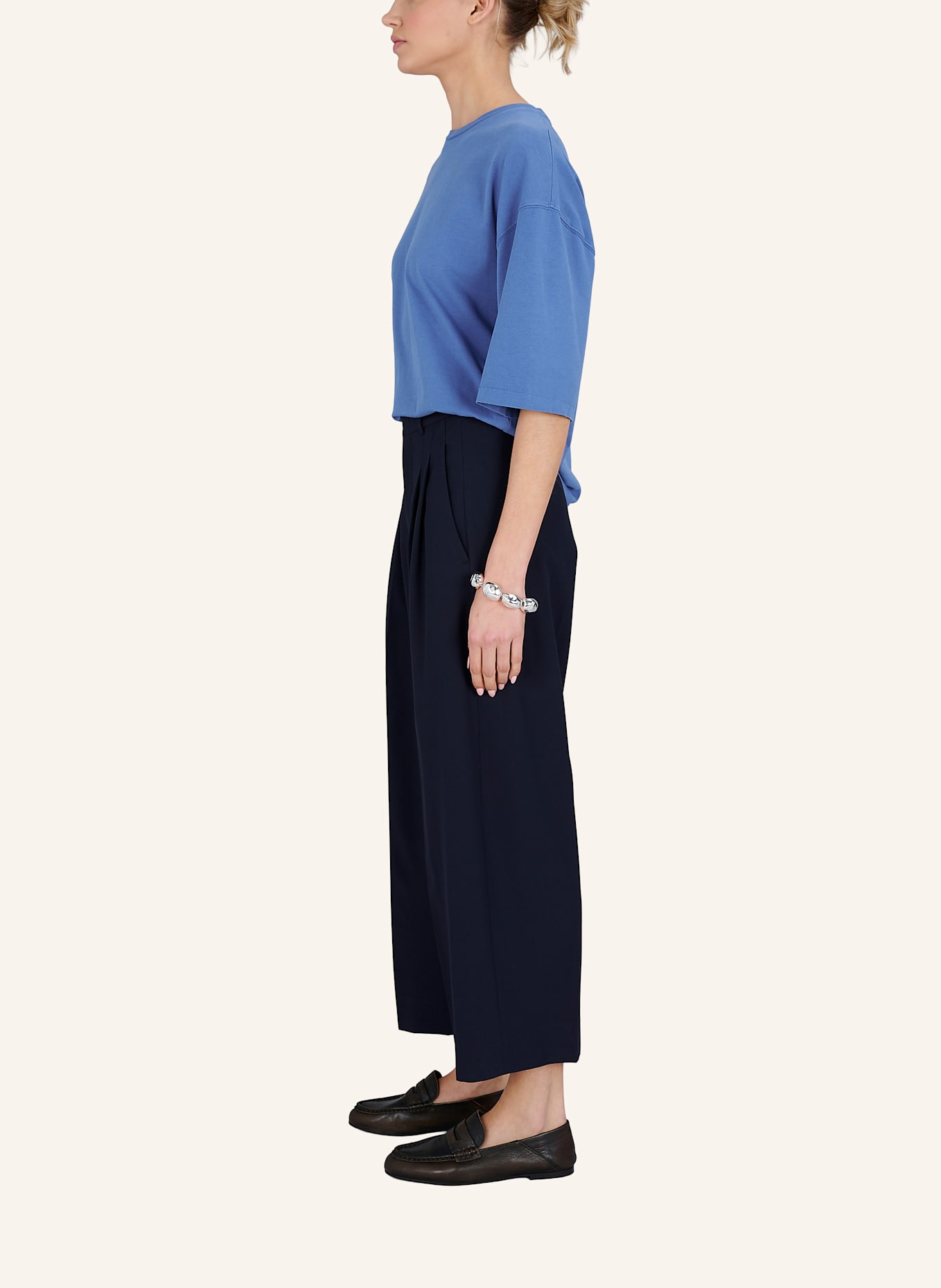 TRUE RELIGION 7/8 Hose MILA CROP: DUNKELBLAU
