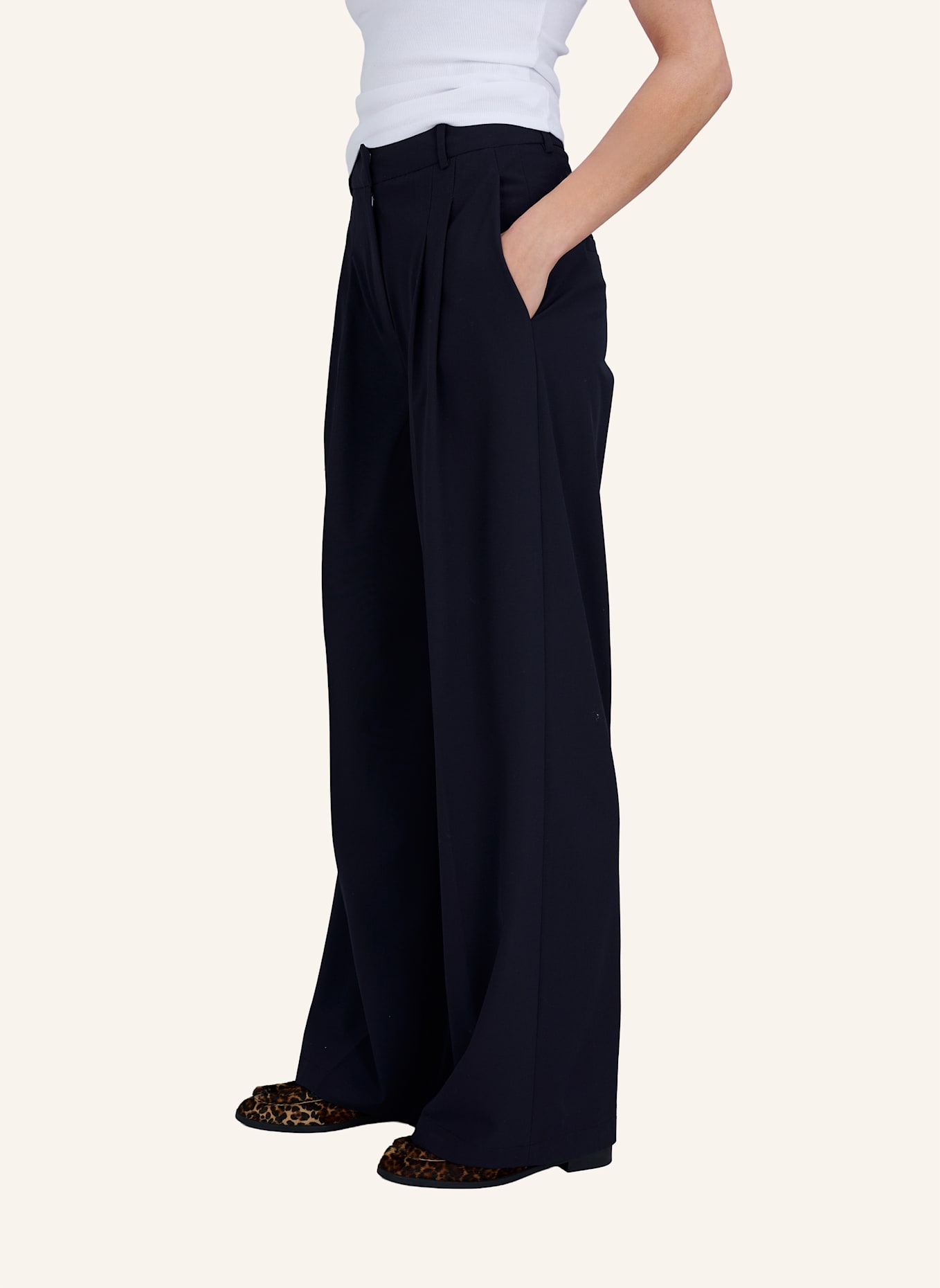TRUE RELIGION Stoffhose JOSIE: DUNKELBLAU
