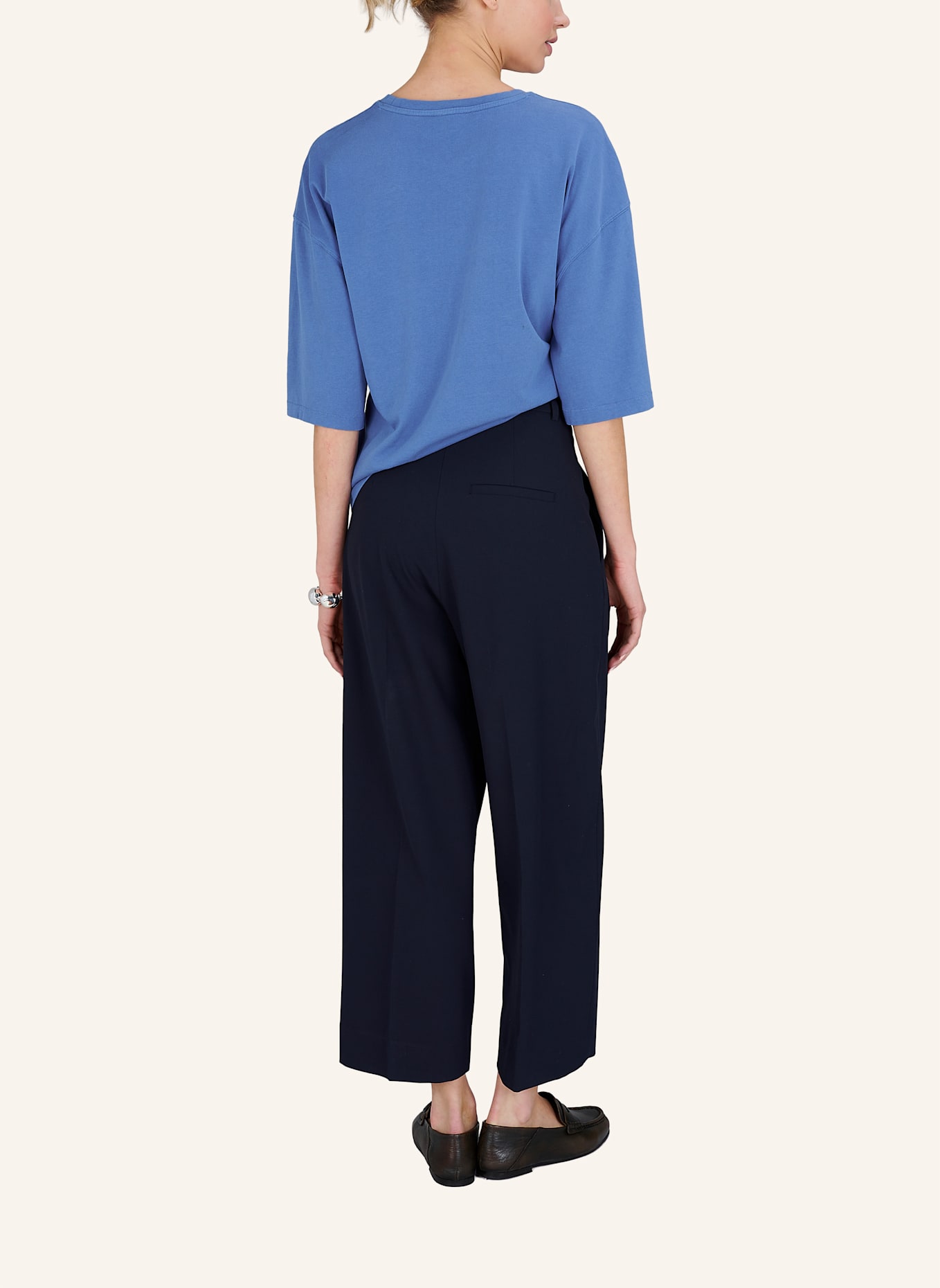 TRUE RELIGION 7/8 Hose MILA CROP: DUNKELBLAU