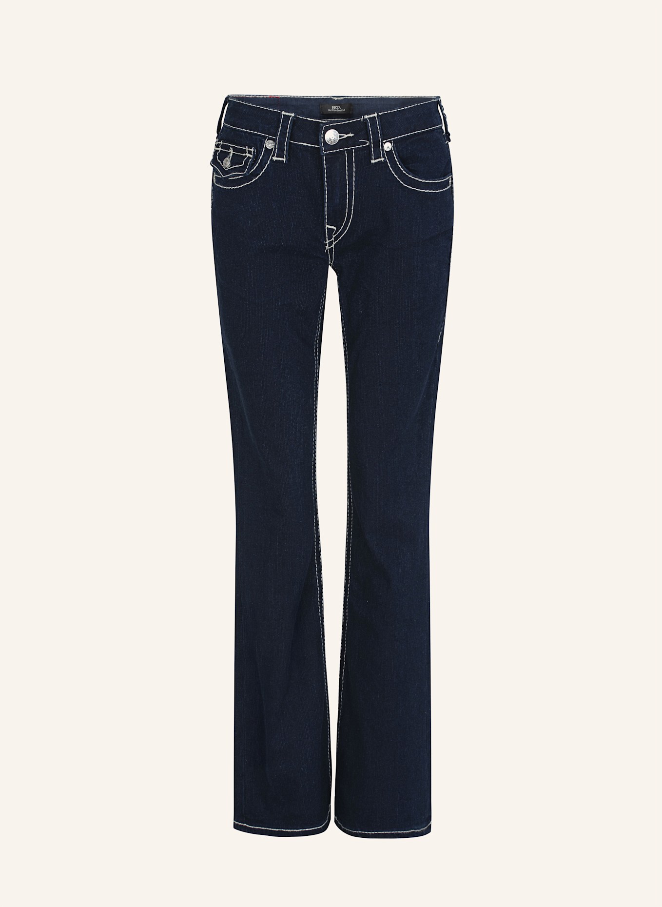 TRUE RELIGION Jeans BECCA Bootcut: BLAU