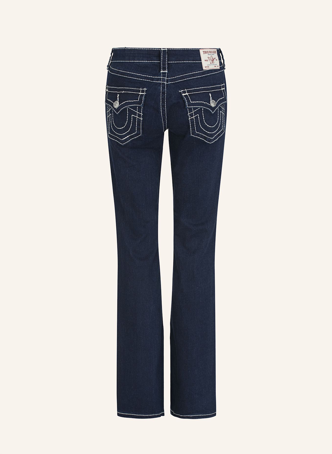TRUE RELIGION Jeans BECCA Bootcut: BLAU