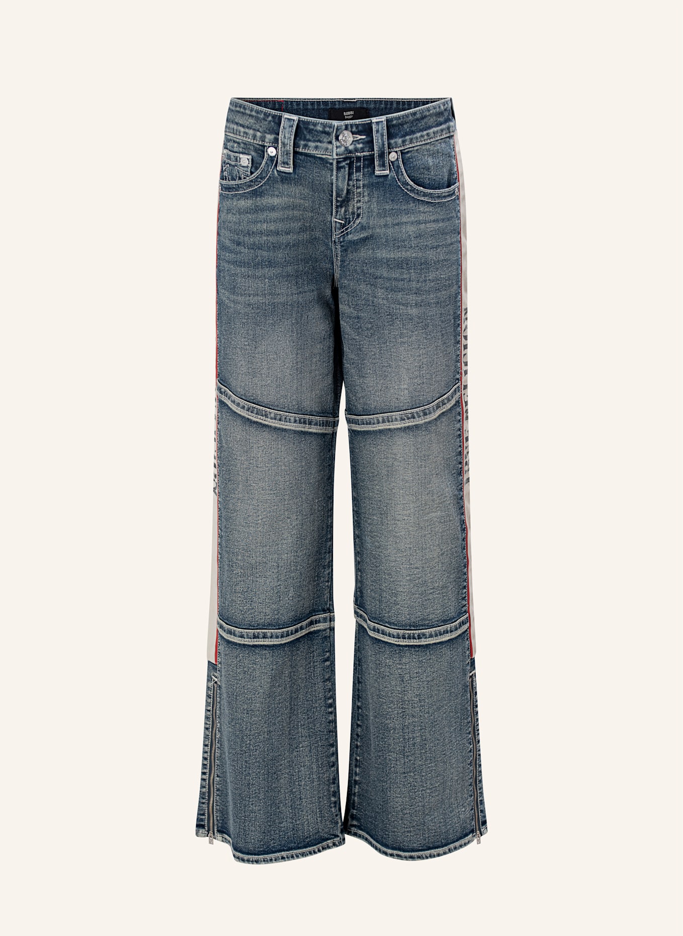 TRUE RELIGION Jeans BOBBI Baggy: BLAU