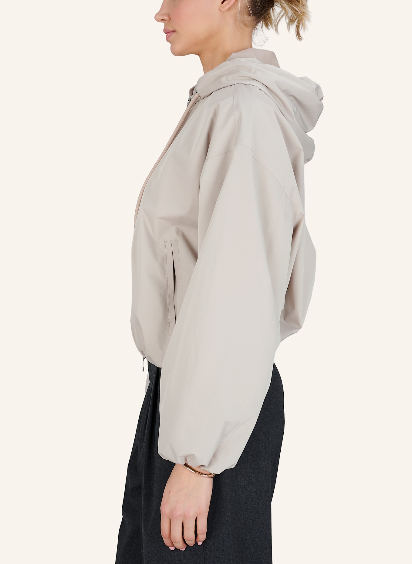 TRUE RELIGION Balloon Jacke: BEIGE
