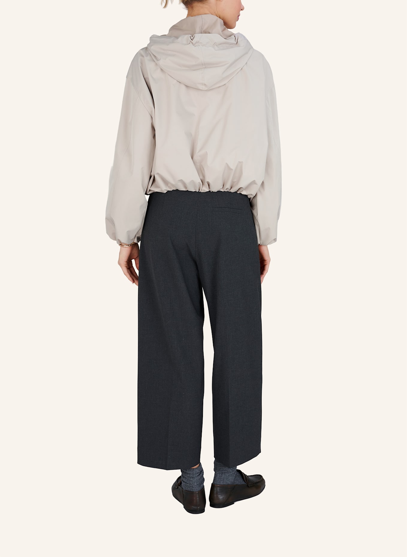 TRUE RELIGION Balloon Jacke: BEIGE