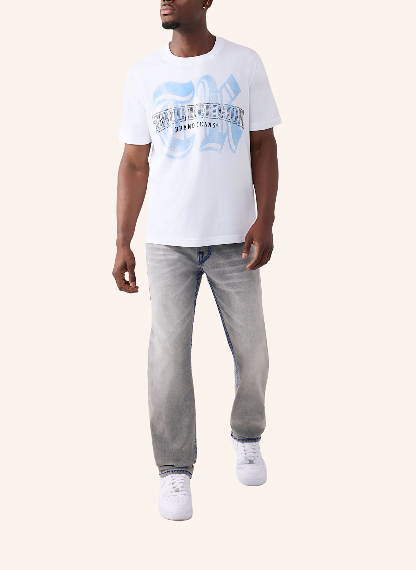 TRUE RELIGION T-Shirt CRYSTAL