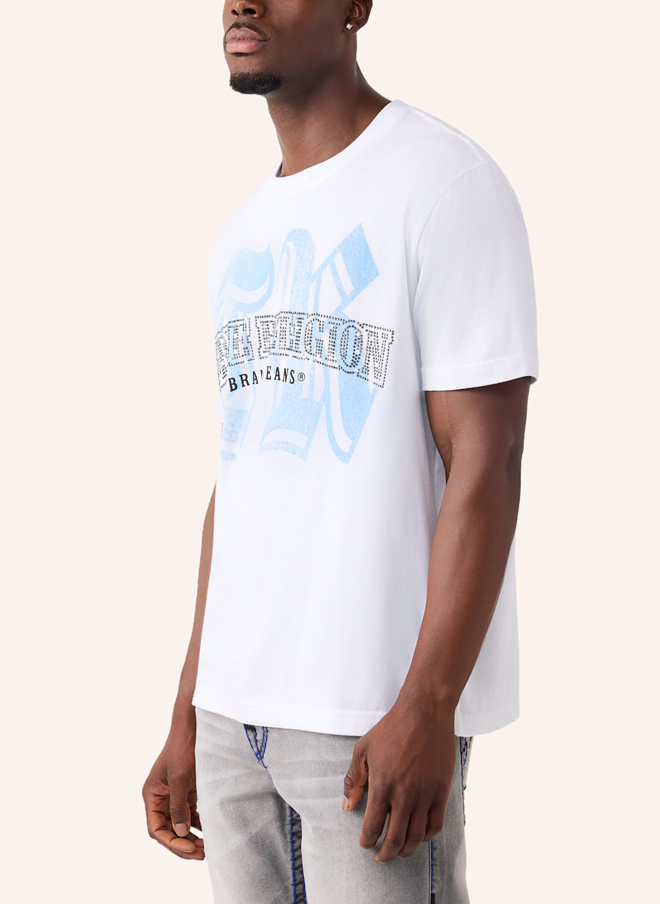 TRUE RELIGION T-Shirt CRYSTAL