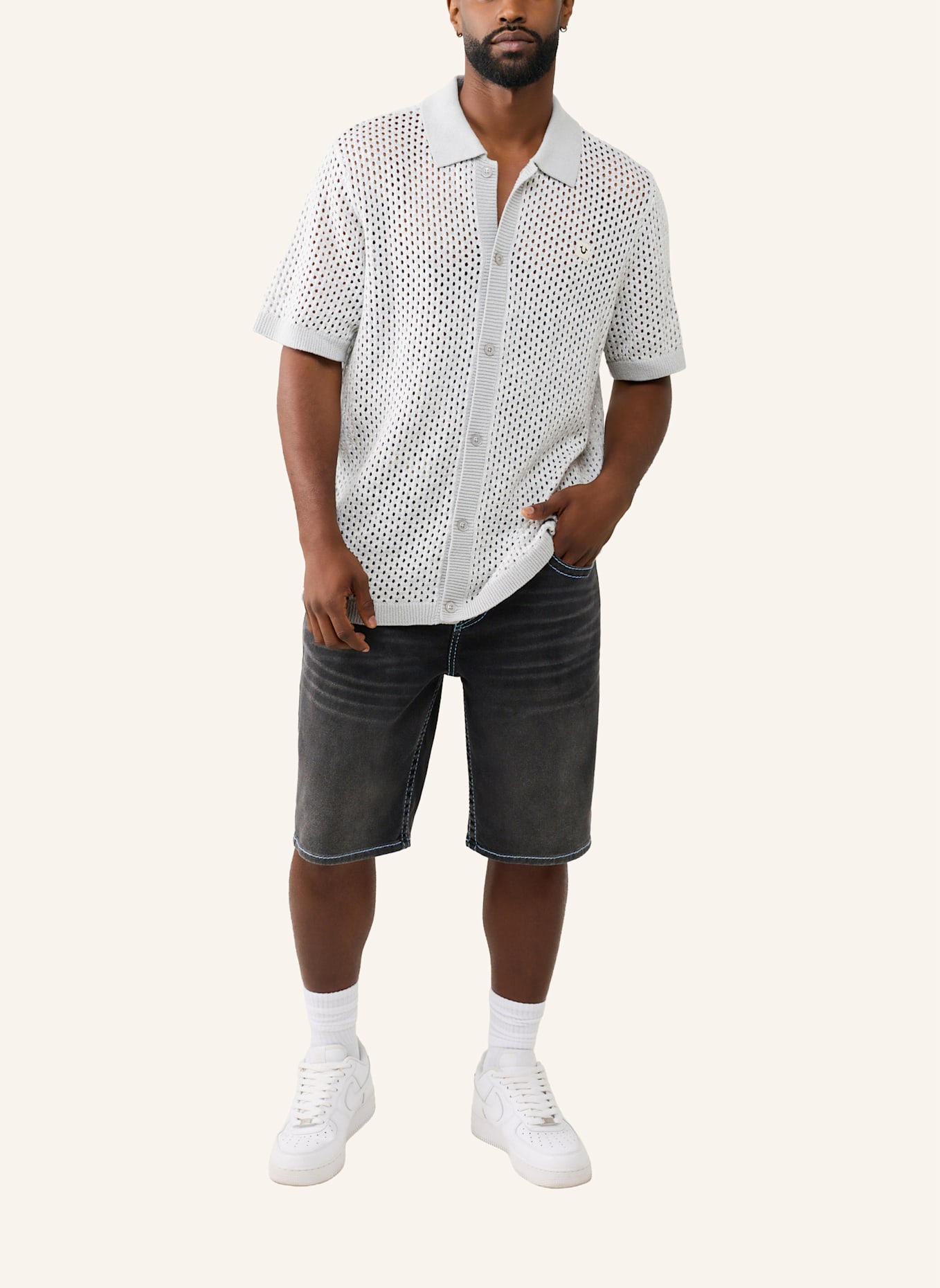 TRUE RELIGION Strickshirt