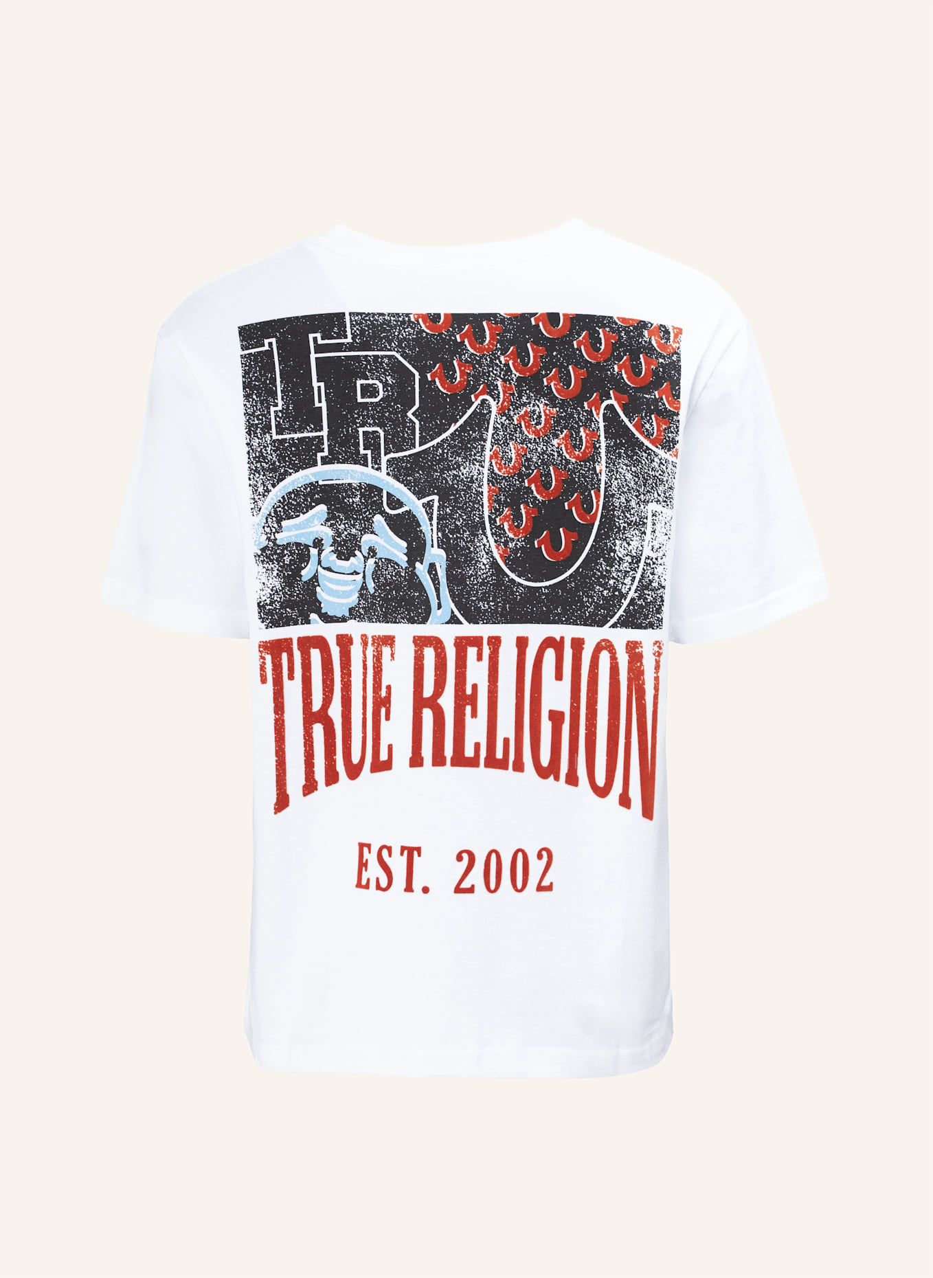 TRUE RELIGION T-Shirt: WEISS