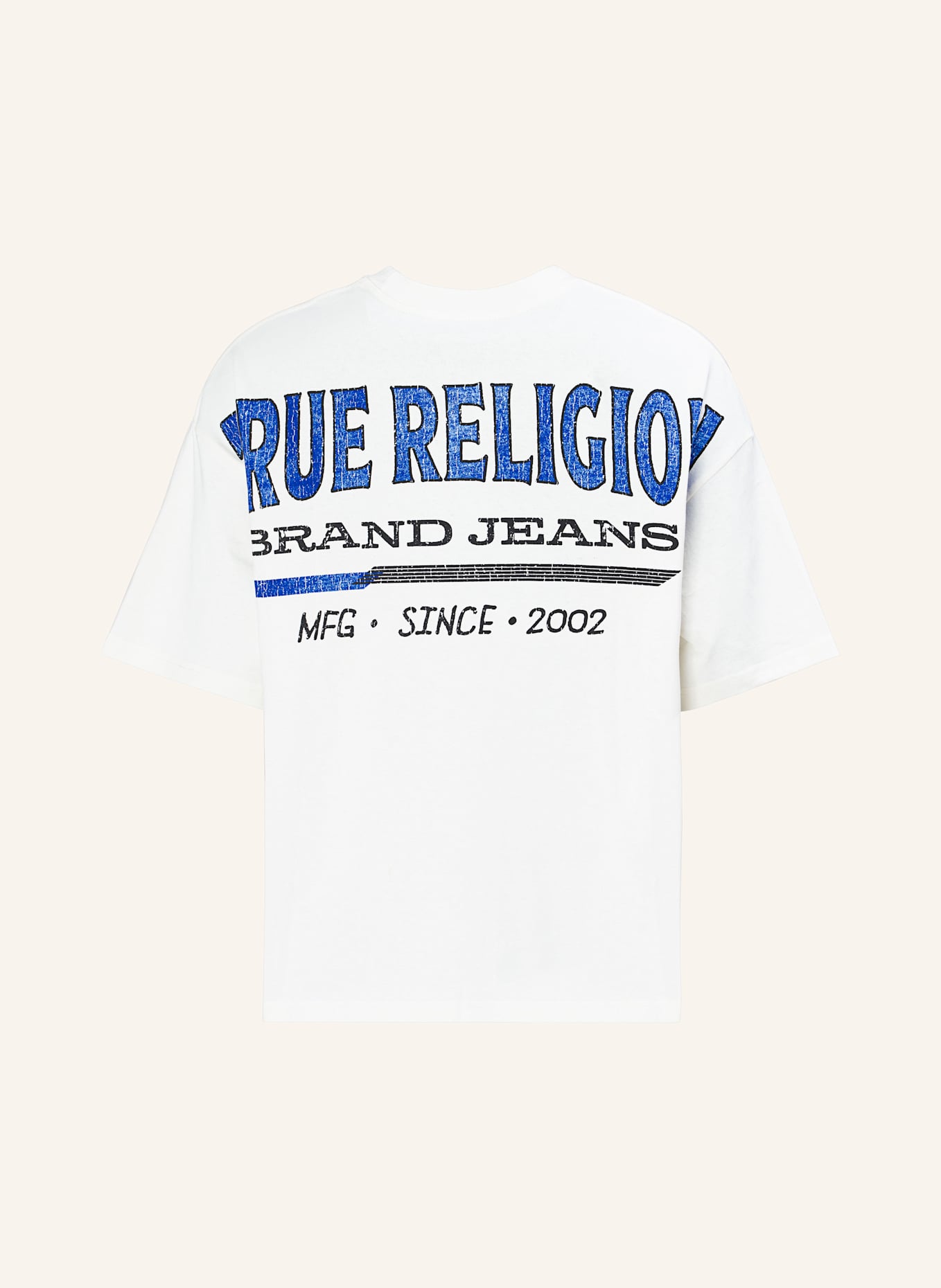 TRUE RELIGION T-Shirt RETRO: WEISS