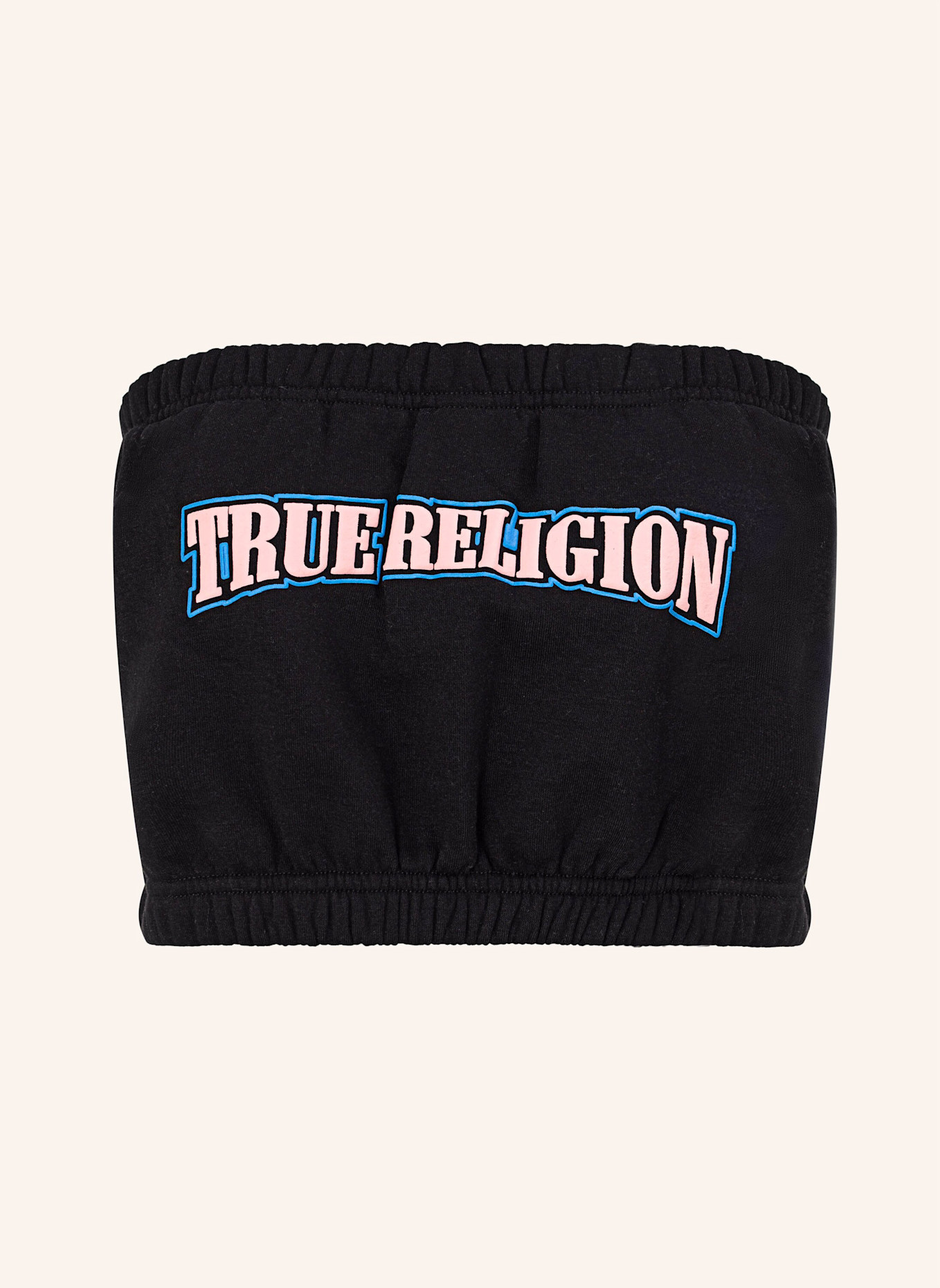 TRUE RELIGION Bandeau Top: SCHWARZ