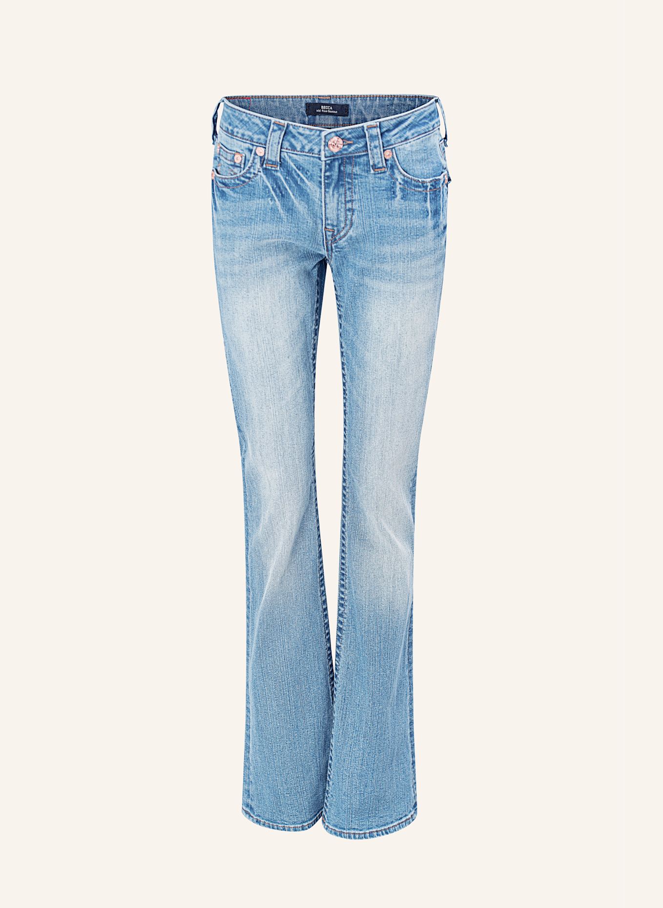 TRUE RELIGION Jeans BECCA Bootcut: BLAU