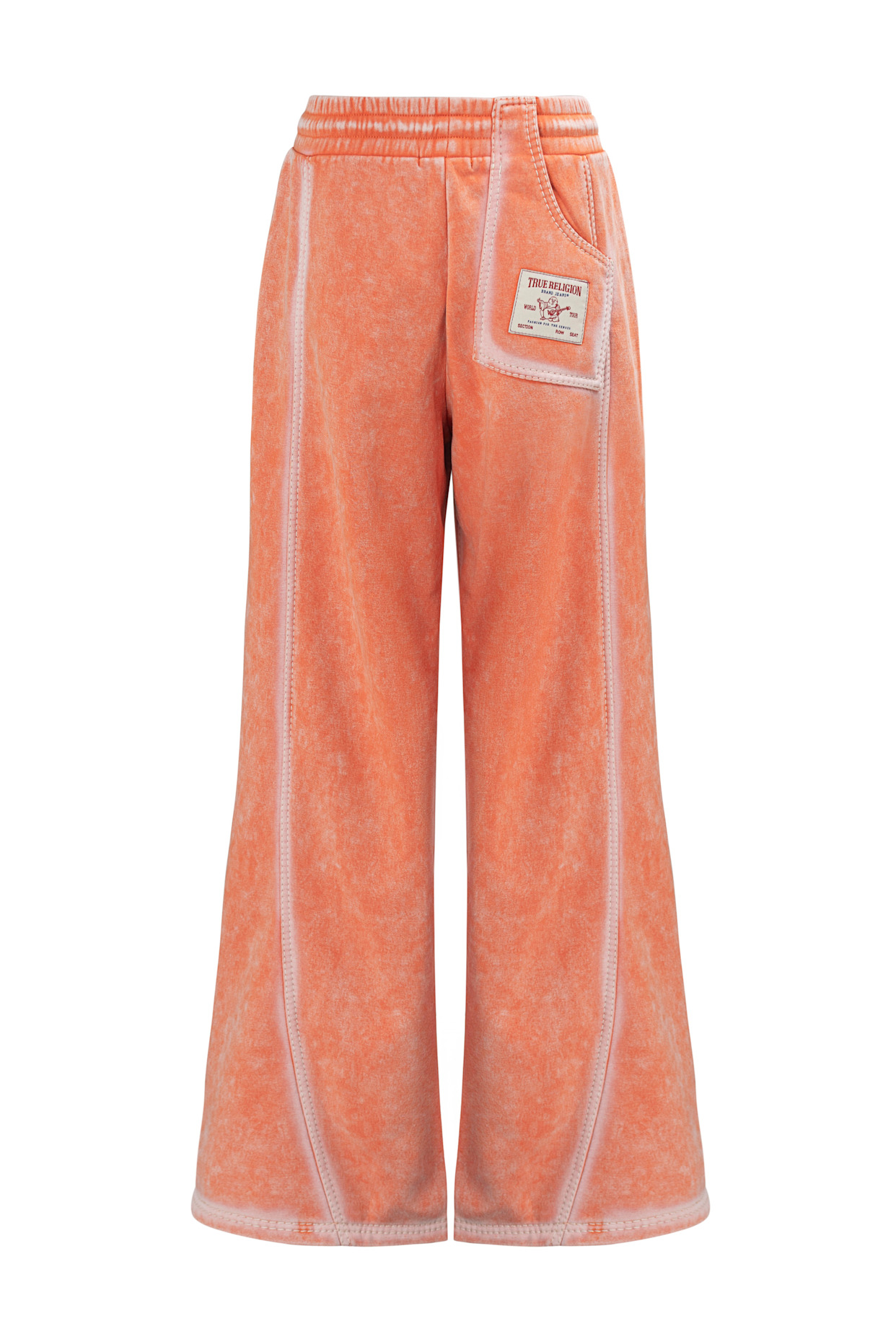 TRUE RELIGION Sweatpant Barrel: ORANGE