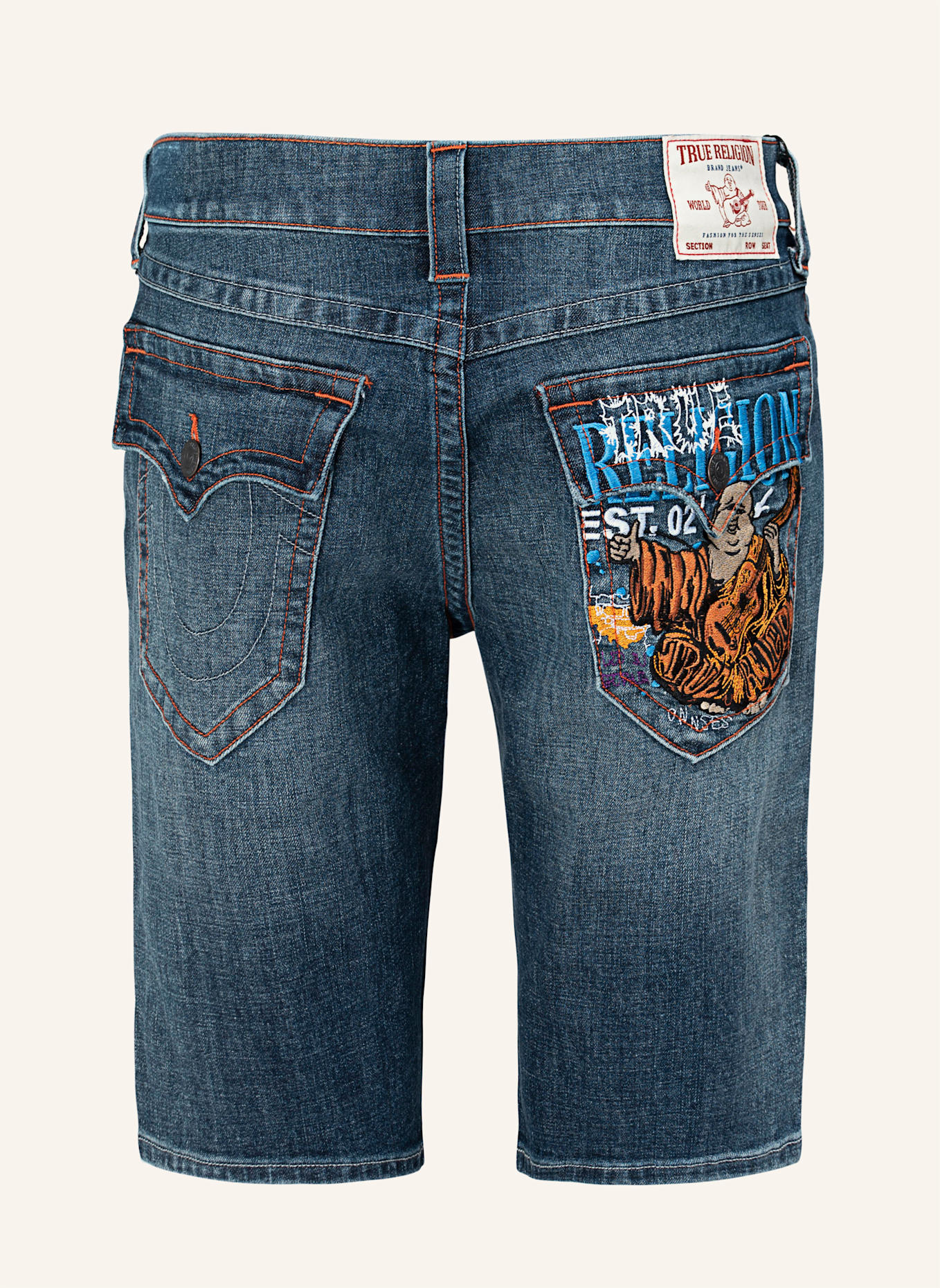 TRUE RELIGION Shorts RICKY: BLAU