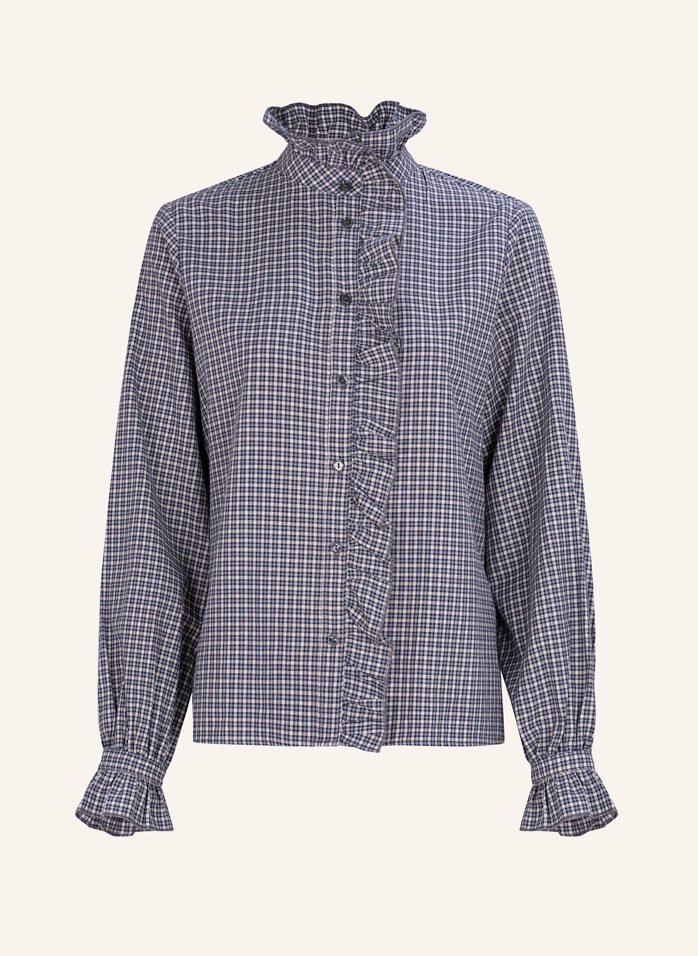 TRUE RELIGION Bluse LIANA: GRAU