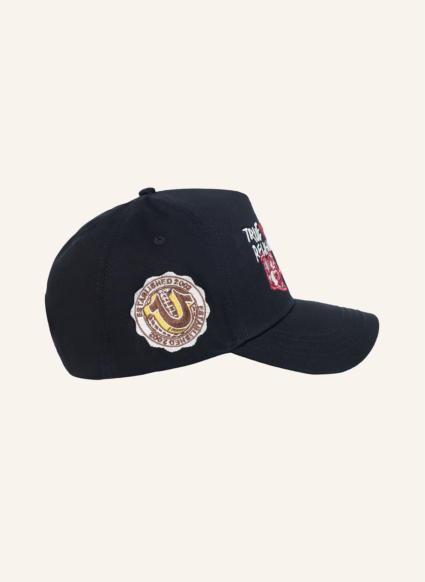 TRUE RELIGION Cap: SCHWARZ