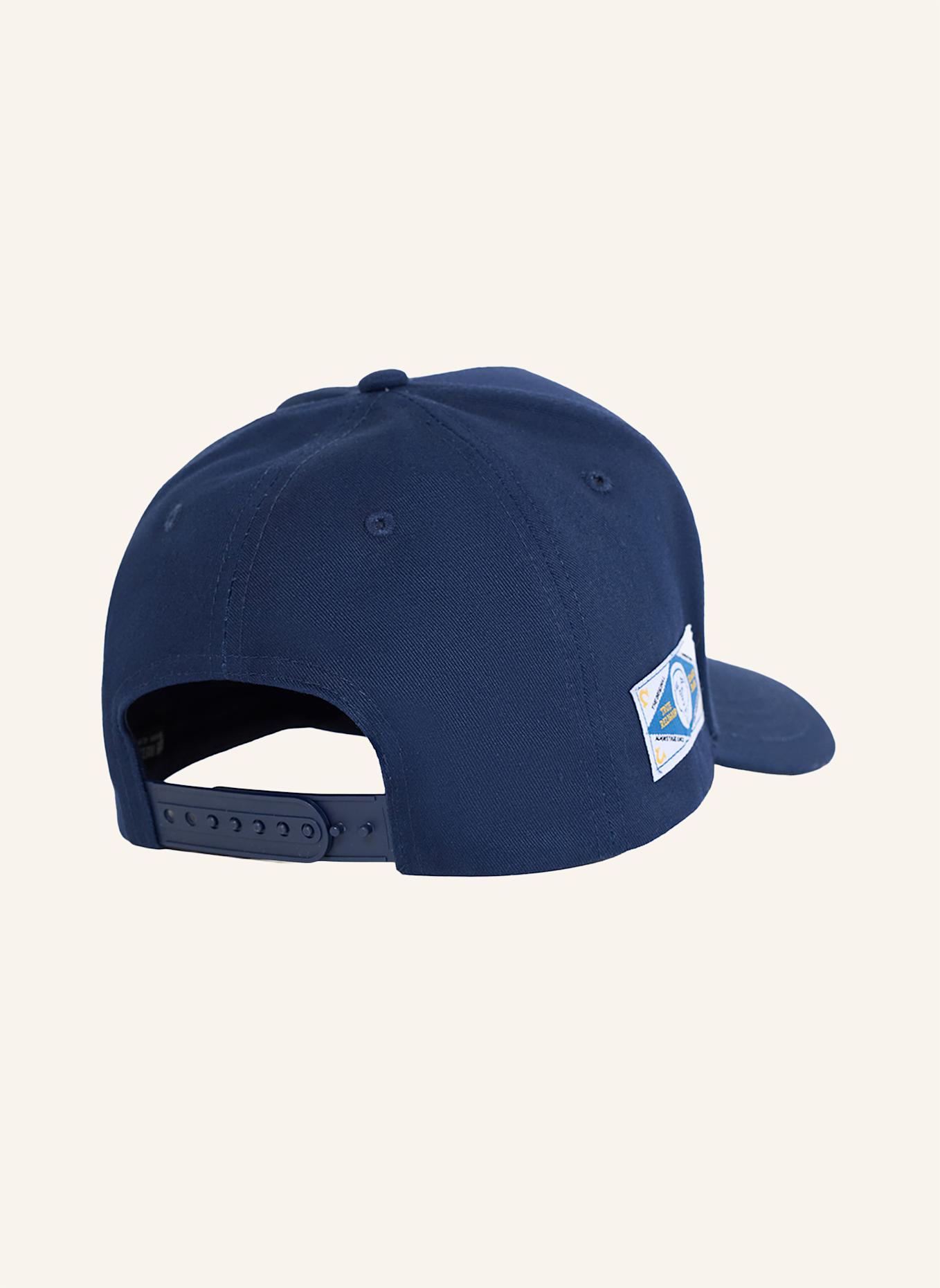 TRUE RELIGION Cap SWOOSH-LOGO: BLAU
