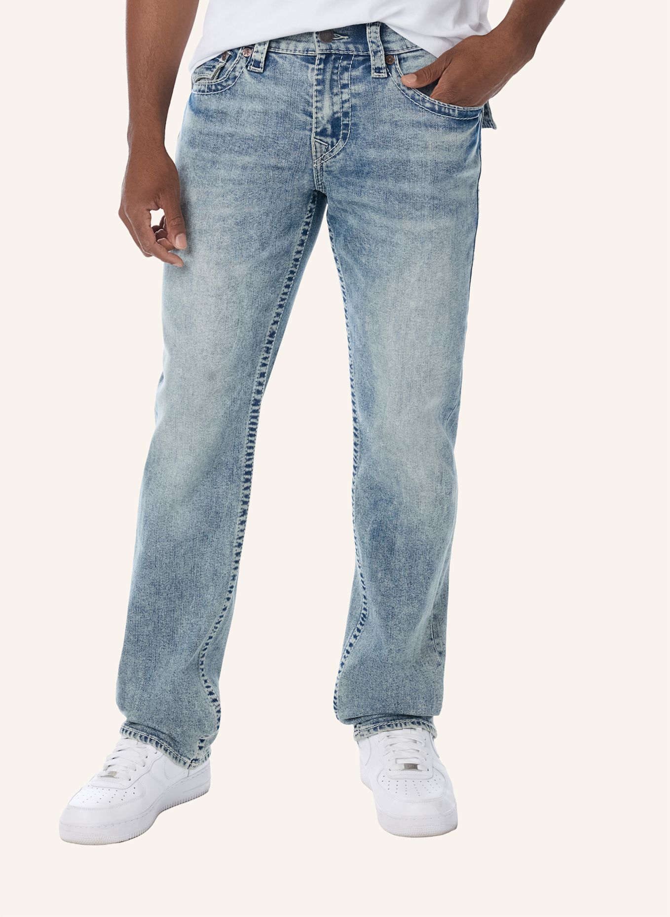 TRUE RELIGION Jeans RICKY: BLAU