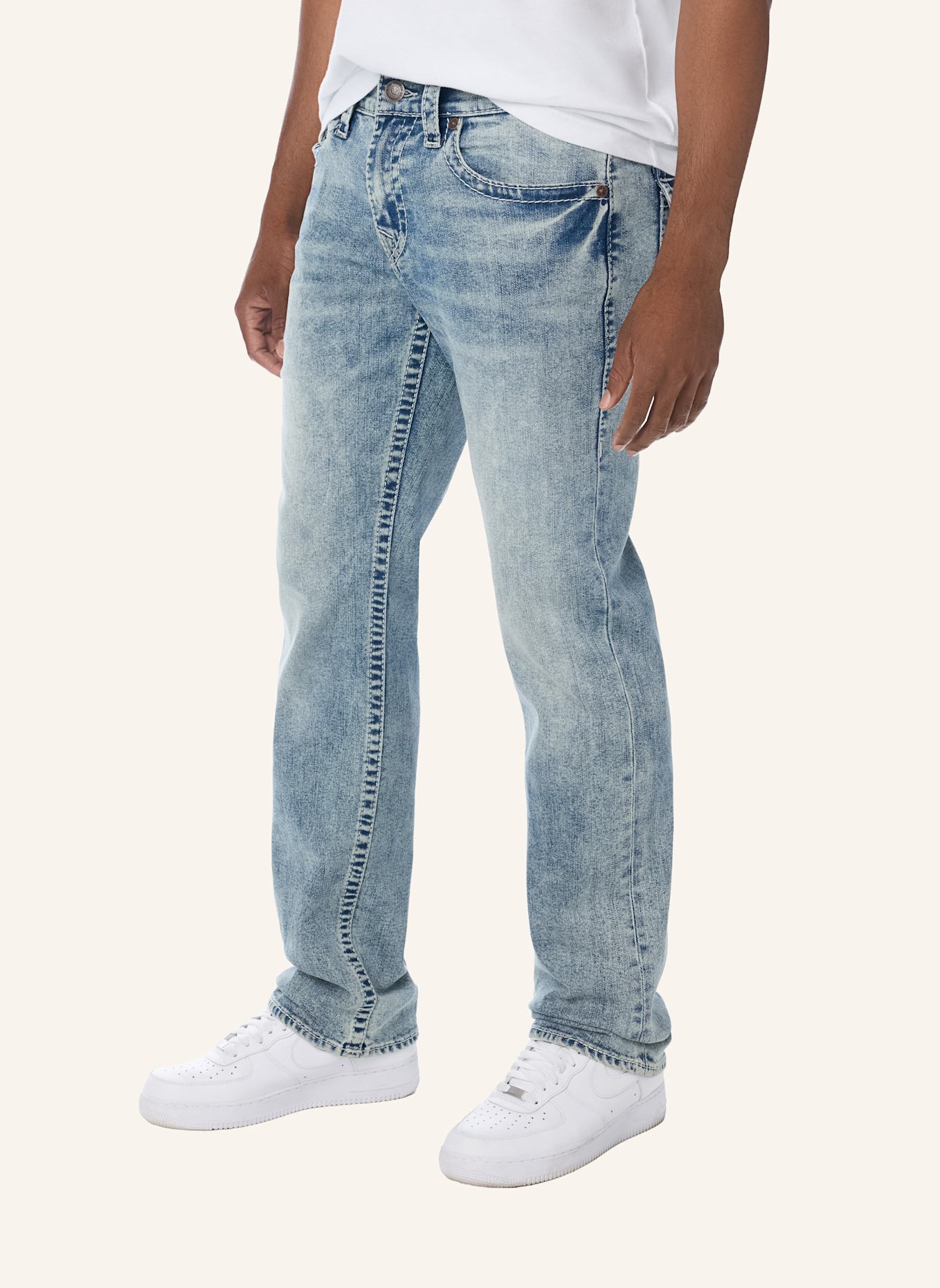 TRUE RELIGION Jeans RICKY: BLAU