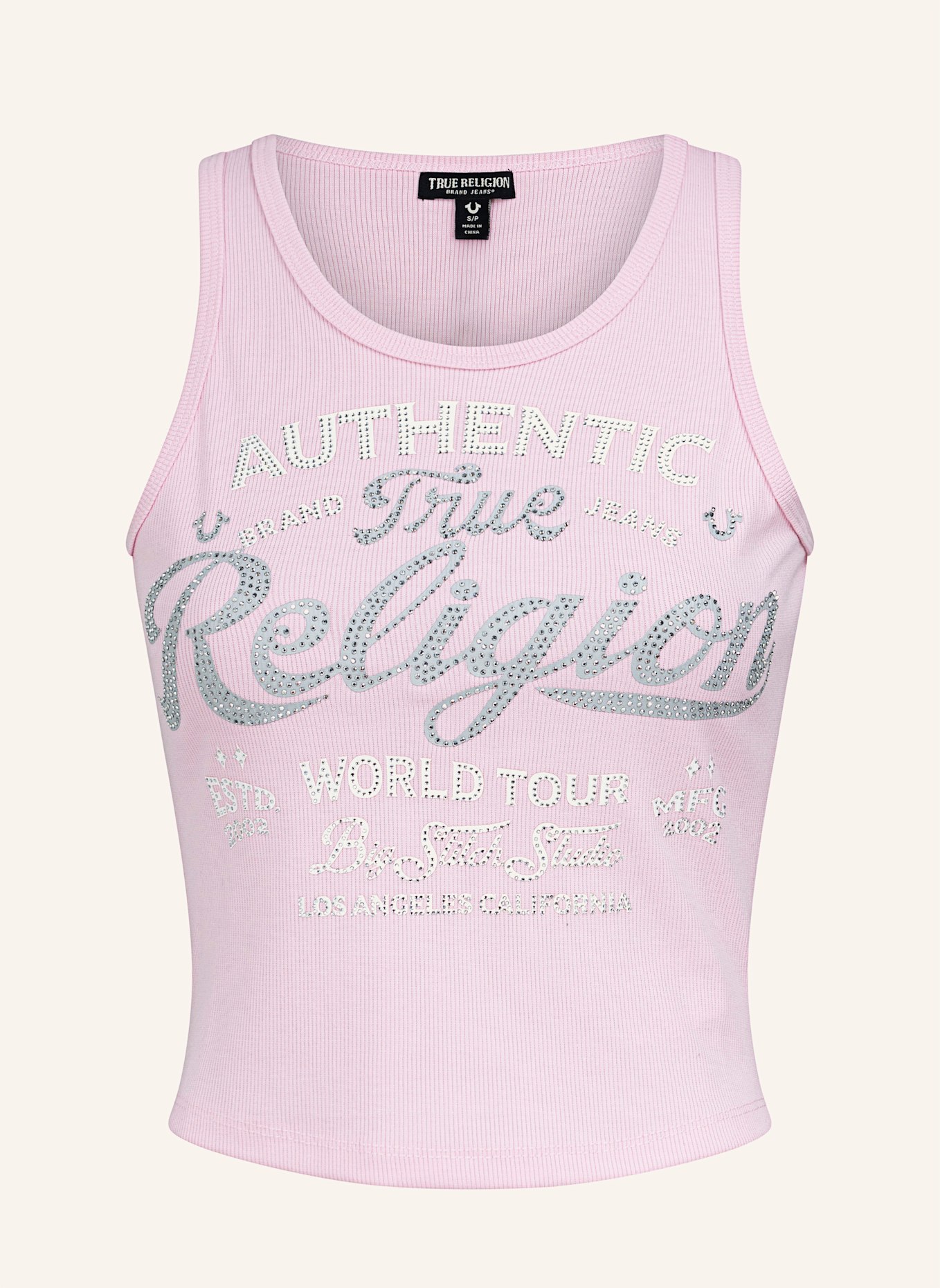 TRUE RELIGION Tank Top: ROSA